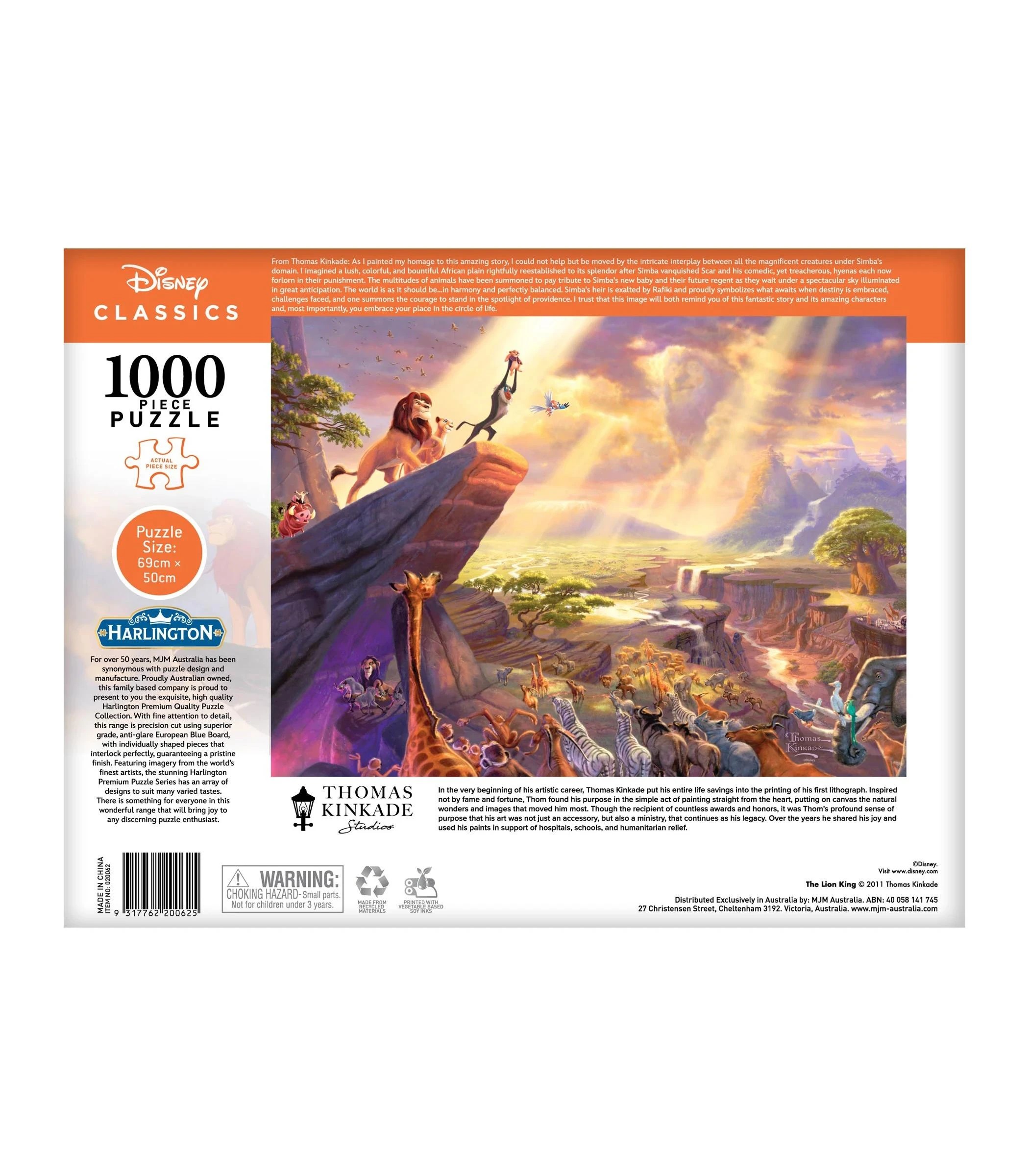 2 Harlington Kinkade Disney 1000 Piece Jigsaw Puzzle - Assorted* - Multi, 2 of 10