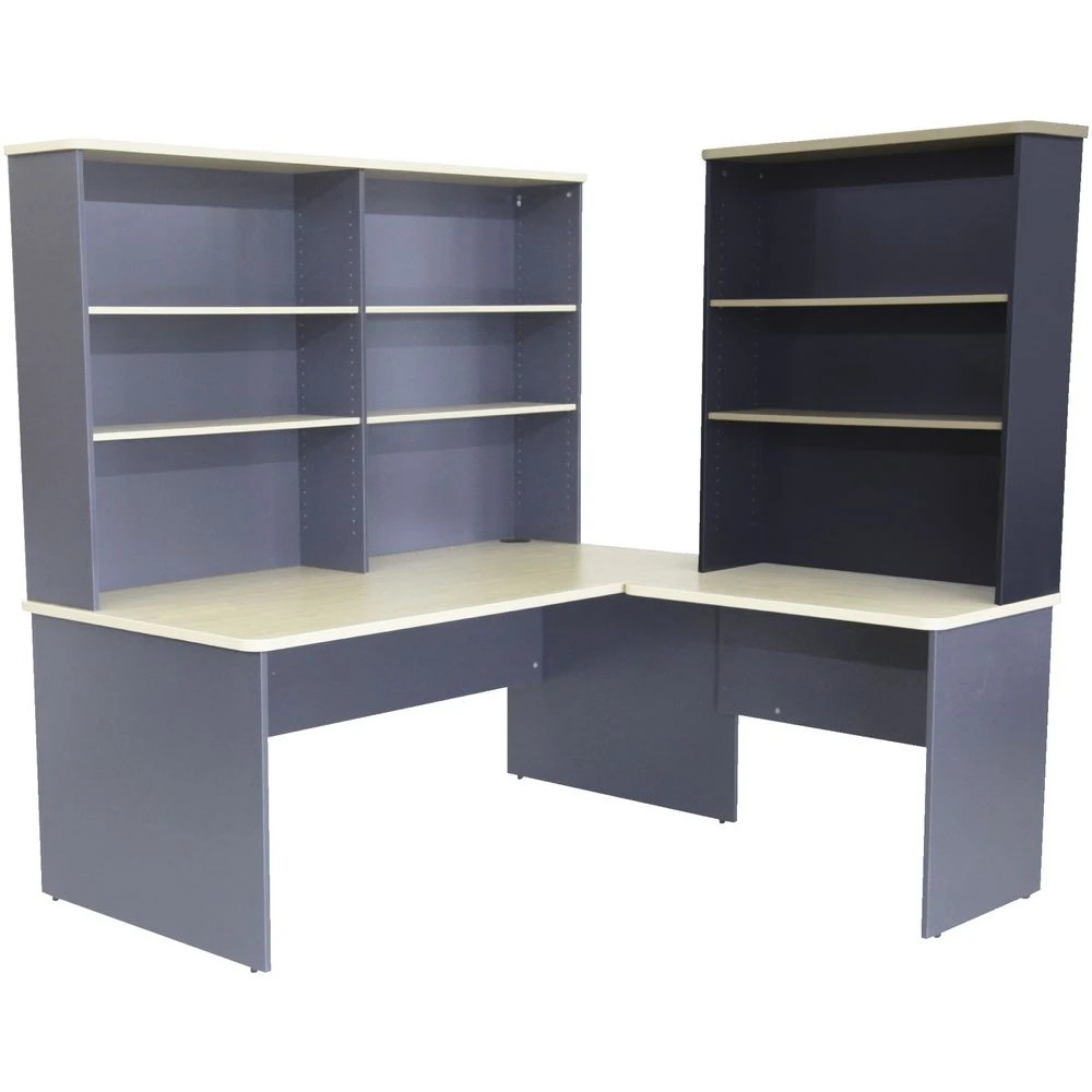 2 Toro Hutch 900mm Grey Desks, Tables and Workstations, 2 of 4