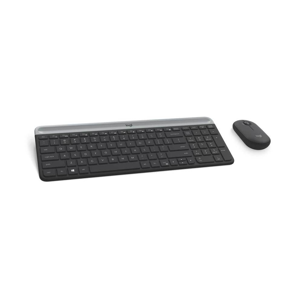 2 Logitech MK470 Wireless Mouse and Keyboard Combo Graphite, 2 of 8