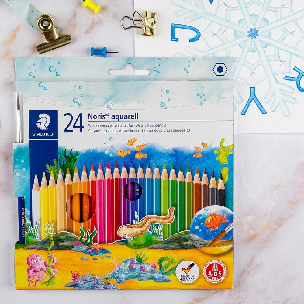 2 Staedtler Noris Watercolour Pencils 24 Pack, 2 of 7