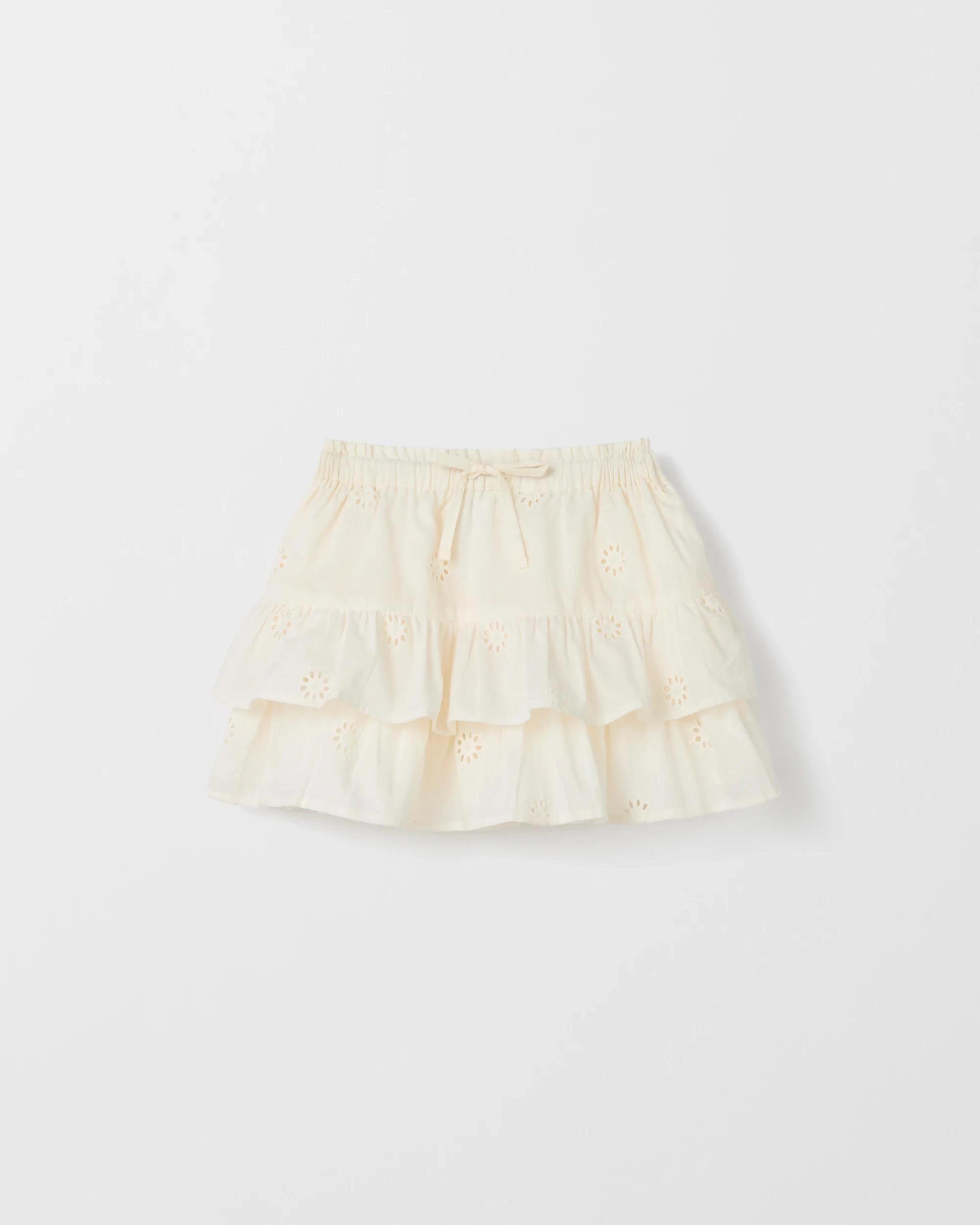 1 Target Australian Cotton Fashion Woven Rara Skirt BRODERIE WHITE, 1 of 2