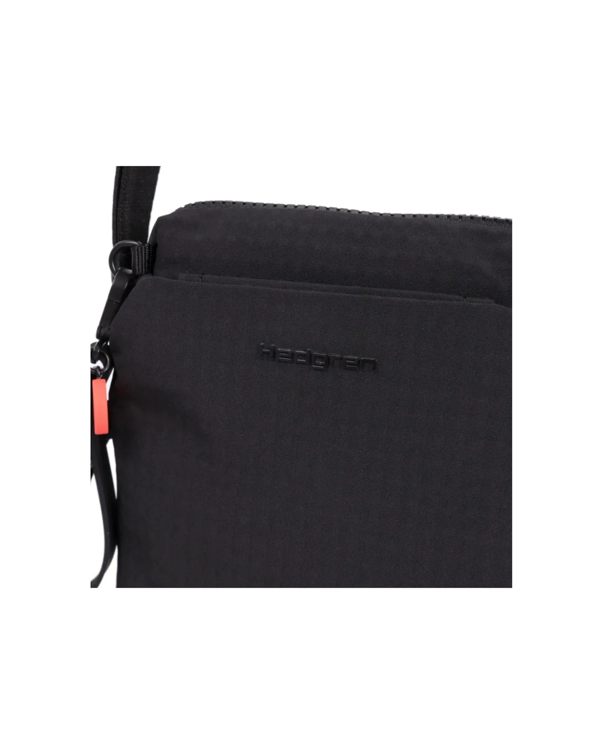 6 Hedgren Sipho Women Crossbody Bag Zipper Pocket Adjustable Waterproof - Black, 6 of 7