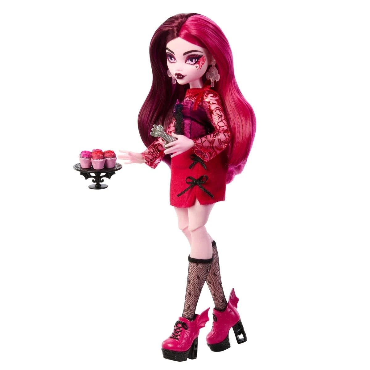 4 Monster High Skulltimate Secrets Garden Mysteries Draculaura Doll Playset, 4 of 9