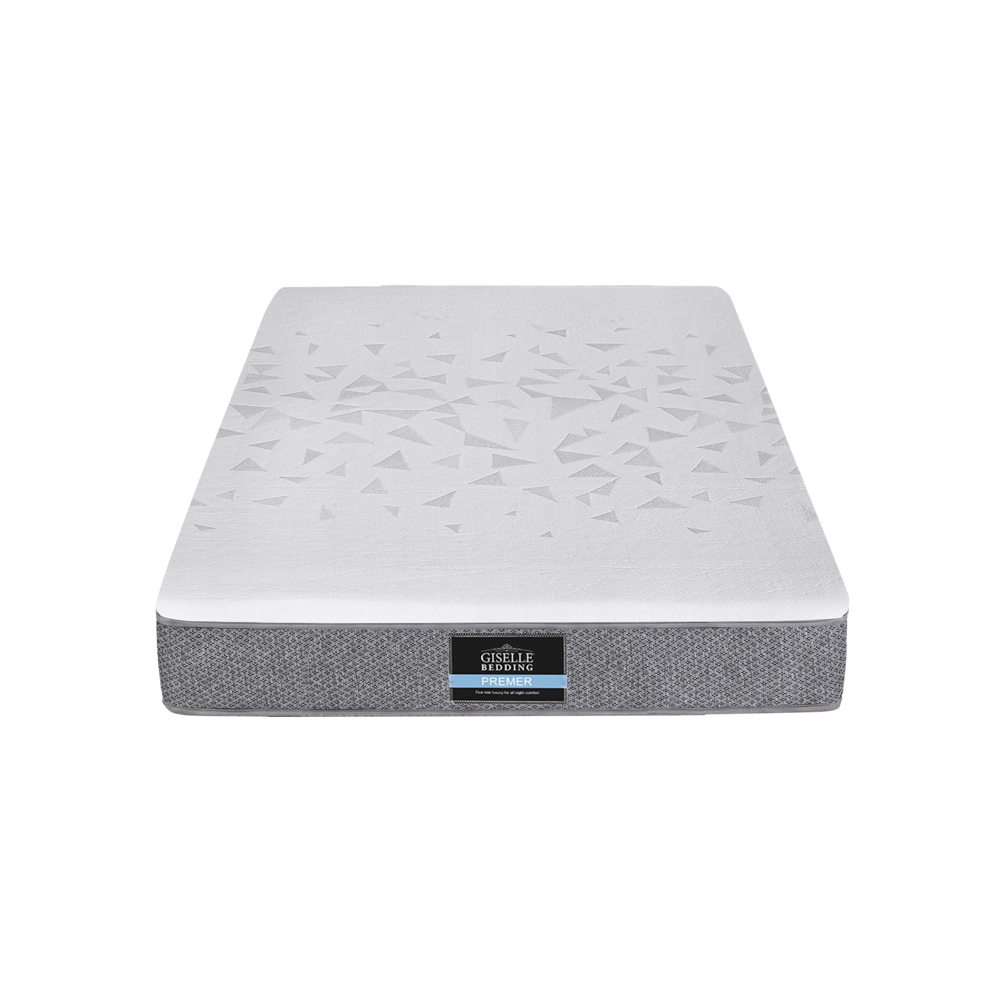 1 Giselle Bedding 23cm Mattress Reversible Firmness Foam Layer - King Single Bed - White, 1 of 9