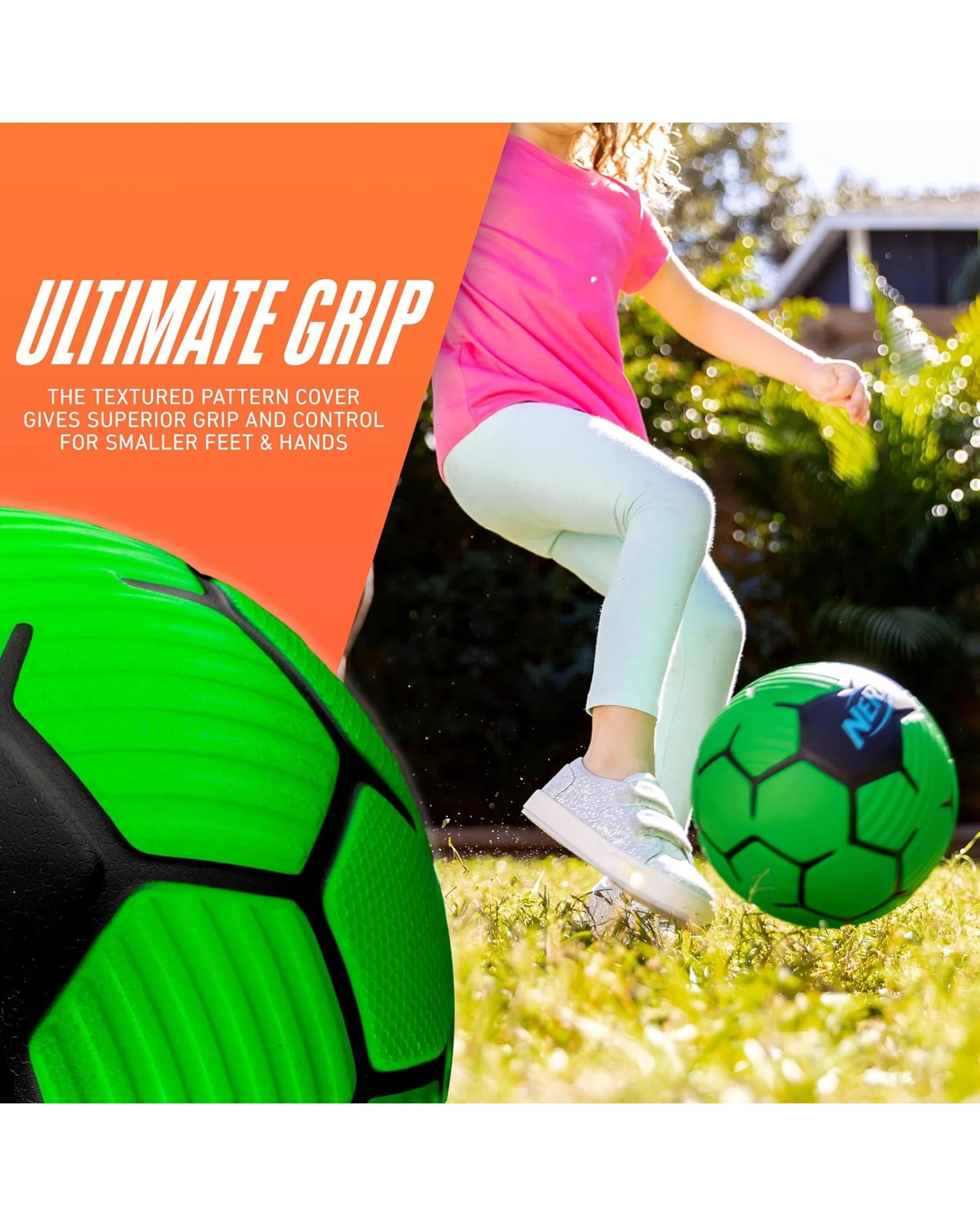 3 Nerf Proshot Foam Soccer Ball, 3 of 5