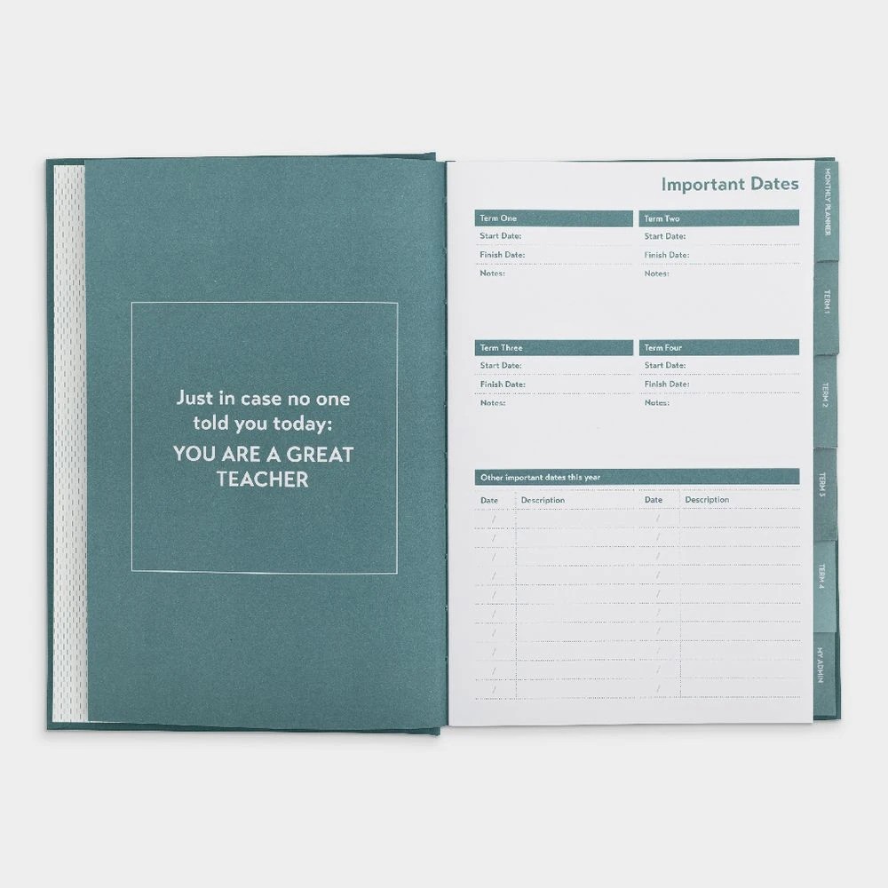 3 Otto A5 Undated Teachers' Planner, 3 of 10