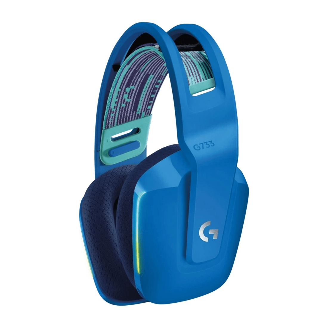 2 Logitech G733 Lightspeed Wireless RGB Gaming Headset - Blue
 - Blue, 2 of 3