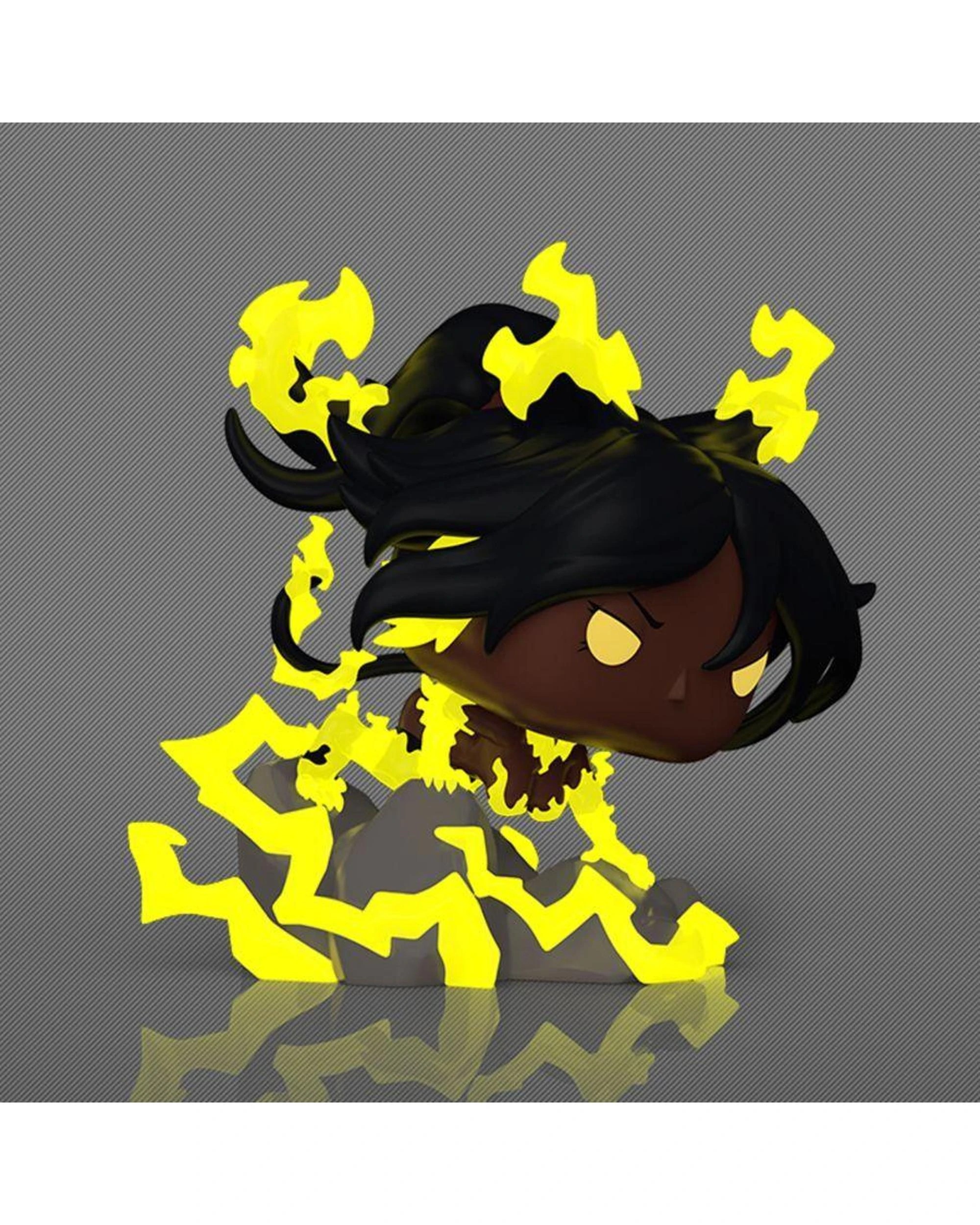 3 Bleach Thousand Year Blood War Yoruichi Shihoin Thunder Beast Glow Premium Funko POP! Vinyl, 3 of 4