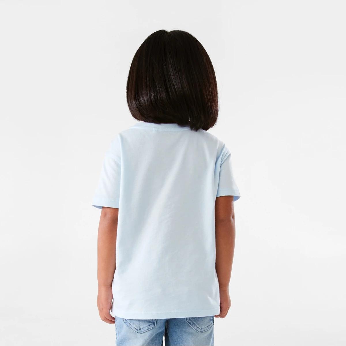 2 Short Sleeve Print T-shirt Blu Cherry, 2 of 8