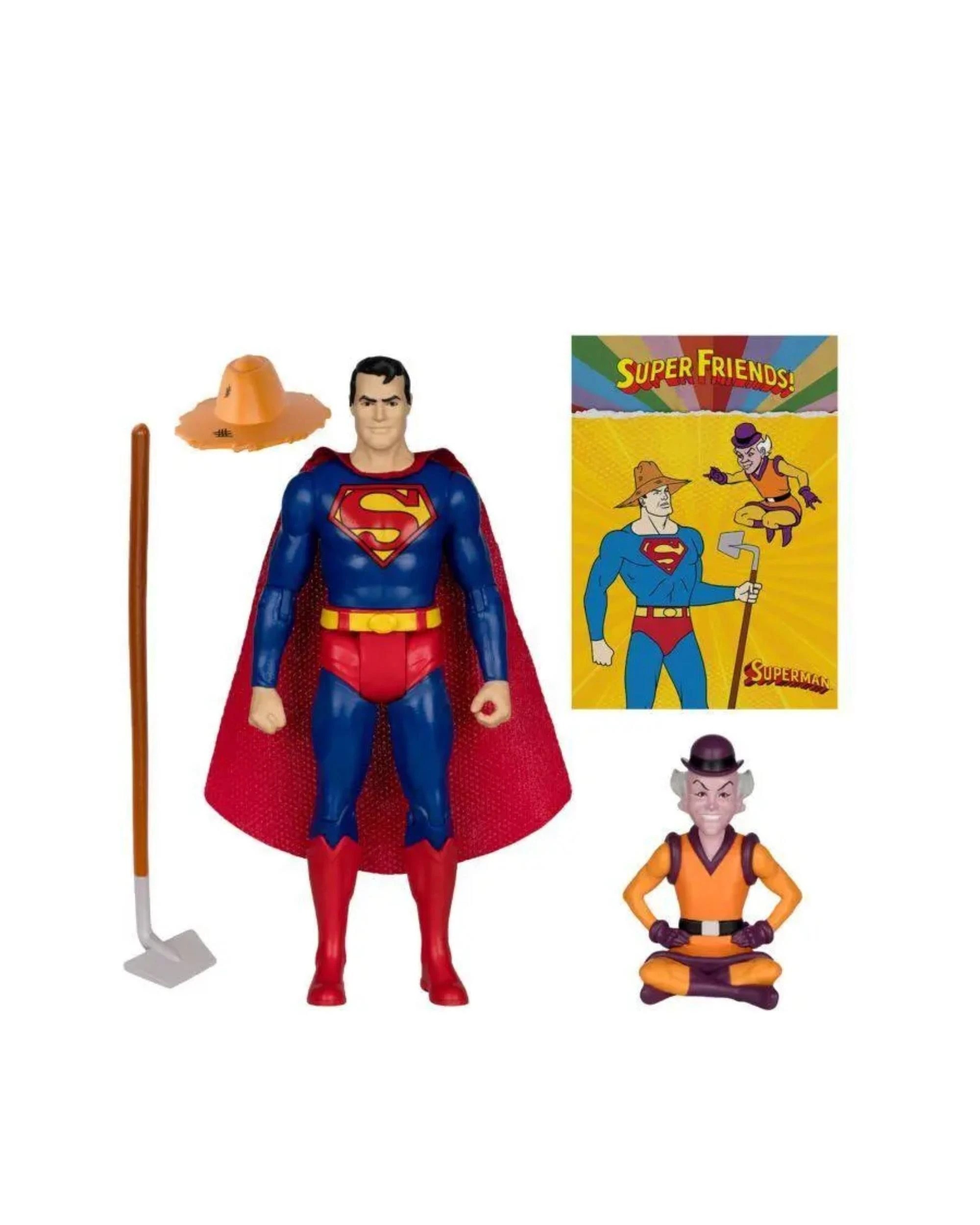 5 DC Comics Retro Super Friends Farmer Superman and Mr Mxyzptlk 6 inch Action Figure, 5 of 9