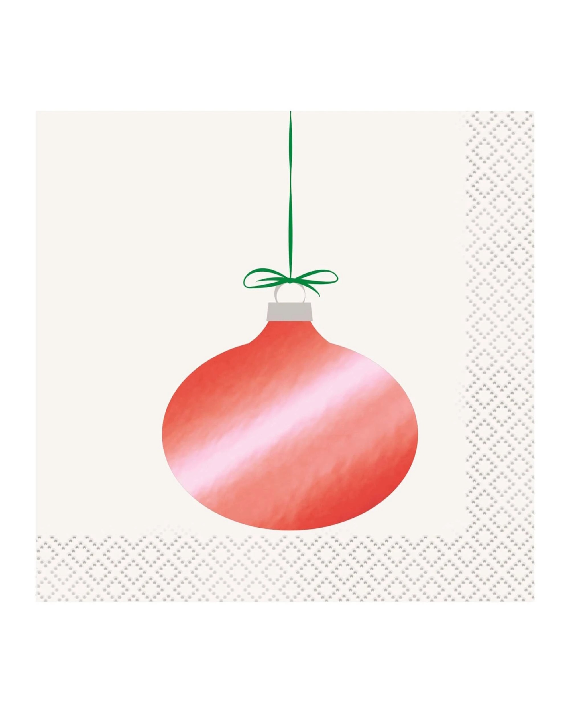 1 Meteor Ornament Christmas Small Napkins Serviettes Pack of 16 - Metallic, 1 of 1
