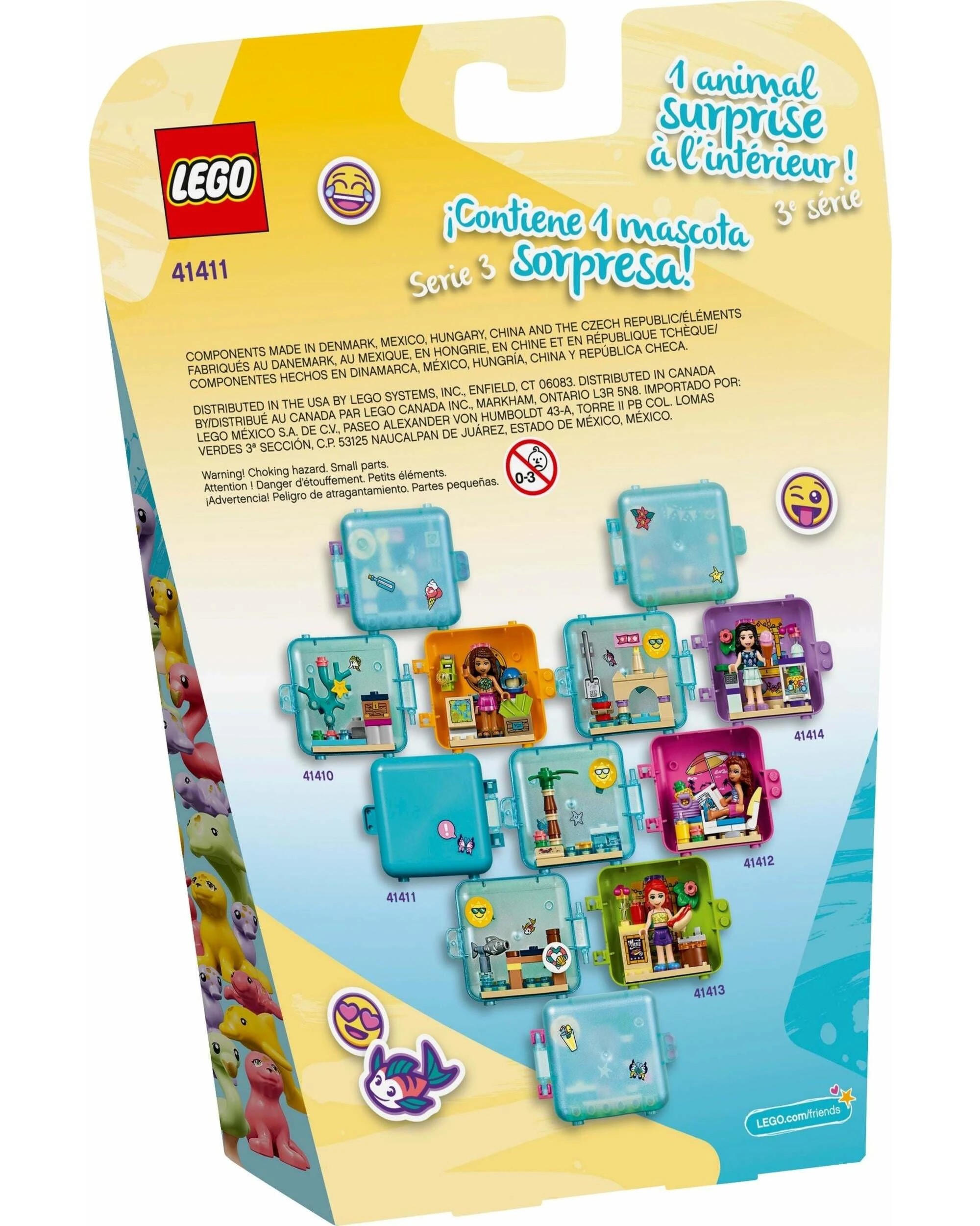 4 LEGO 41411 Stephanie's Summer Play Cube: Beach DJ Fun, 4 of 5