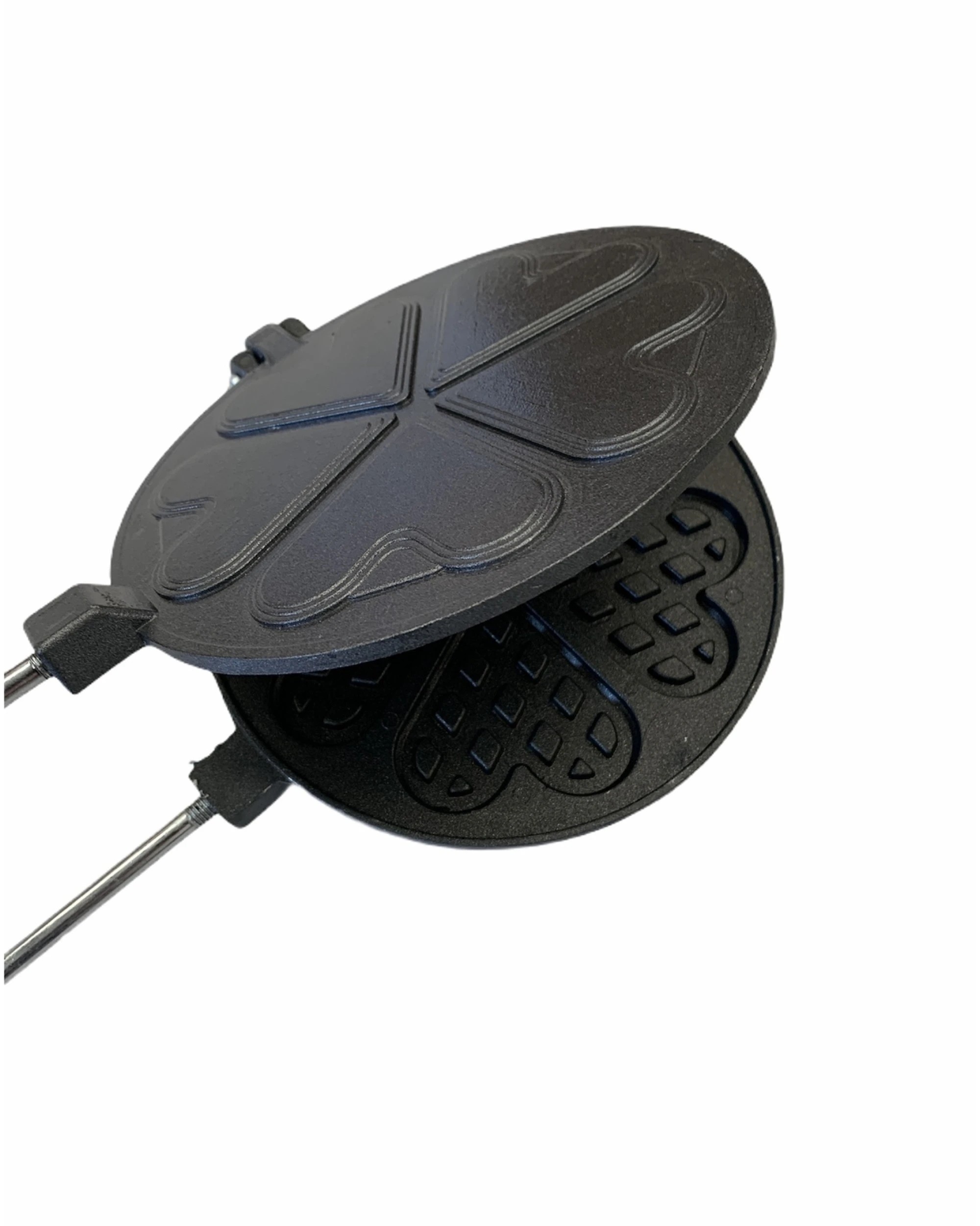 3 BR Home Non-Stick Cast Aluminium Waffle Maker for Breakfast and Snacks, 3 of 6