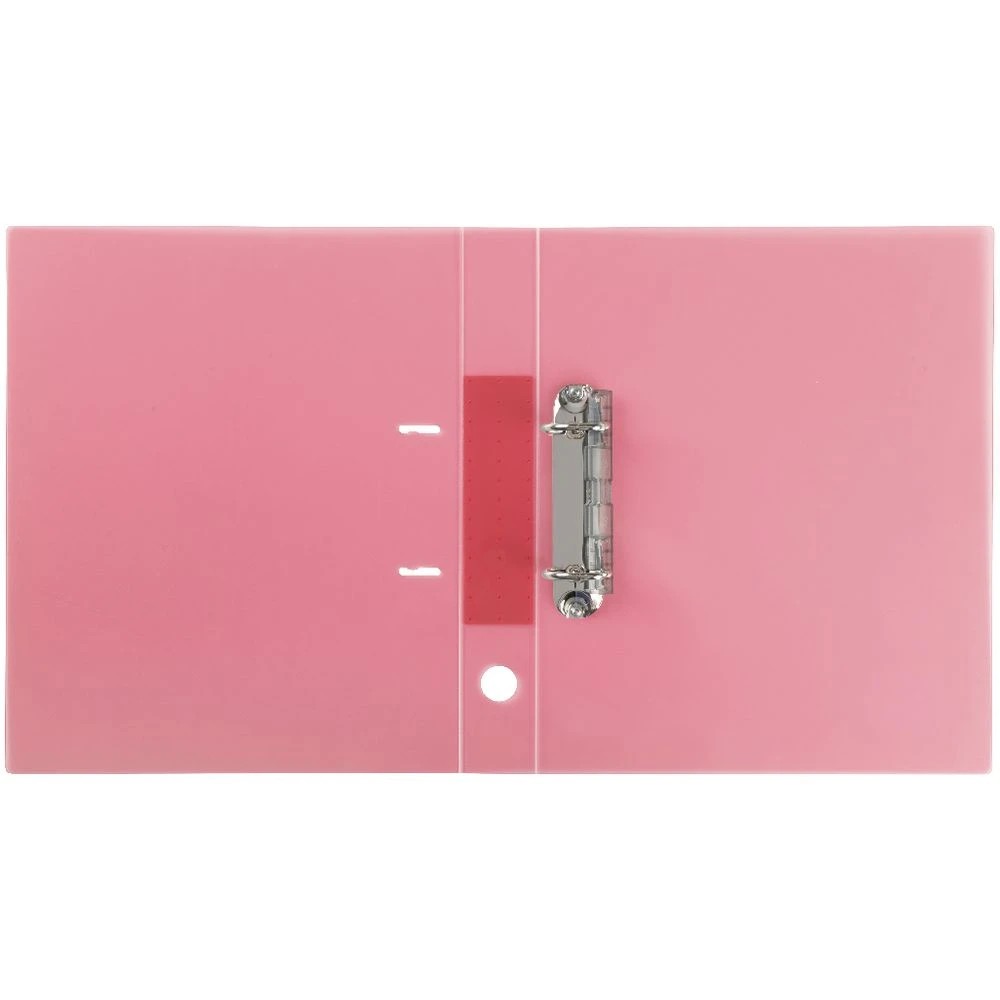 3 King Jim A4 2 D-Ring Simplease Binder 30mm Pink, 3 of 4
