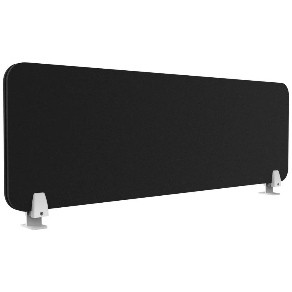 1 Furnx Eco Panel Screen and Mount 1190 x 400 mm Black/White, 1 of 1