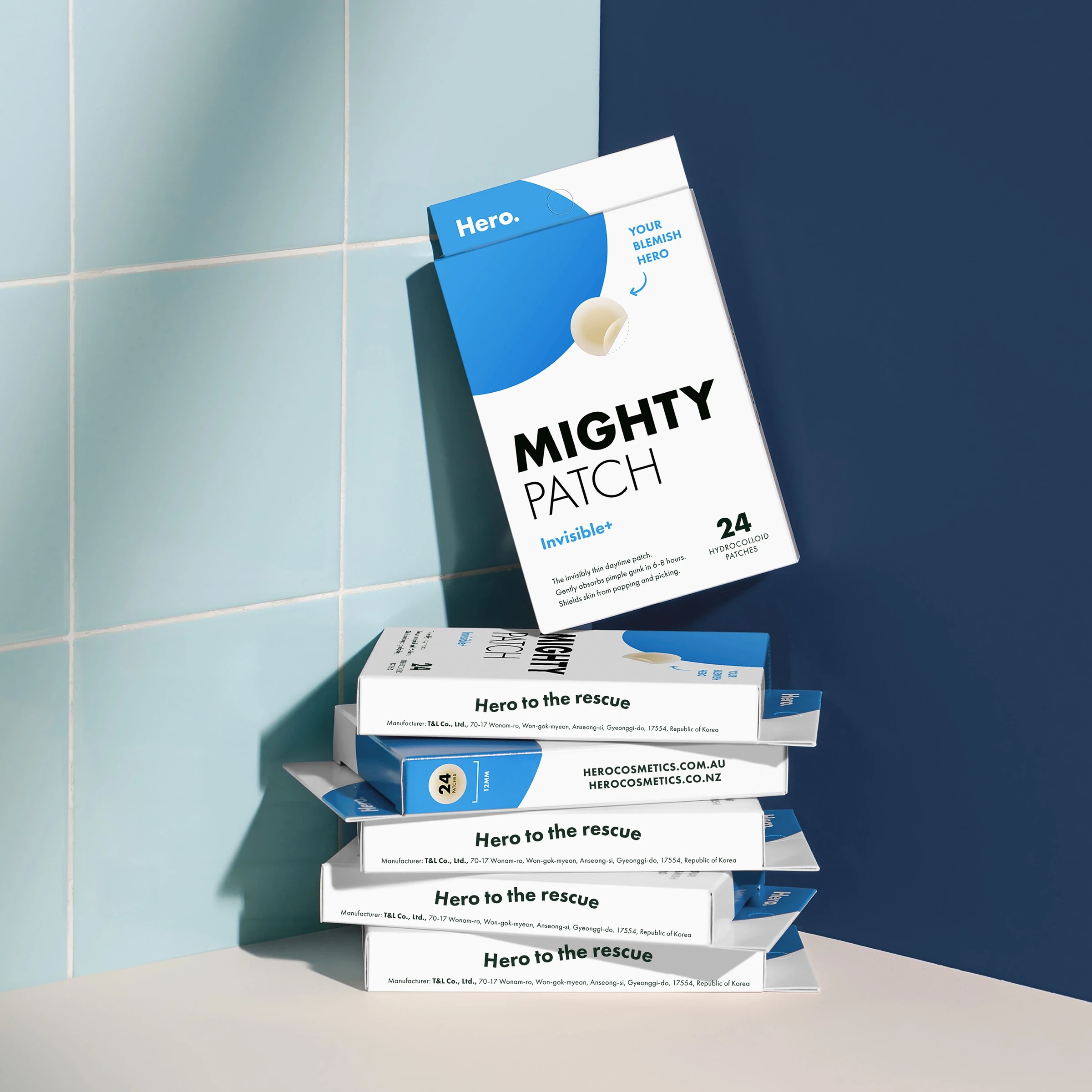 9 Hero 24 Pack Mighty Patch Invisible+ Pimple Patches - Hydrocolloid, 9 of 10