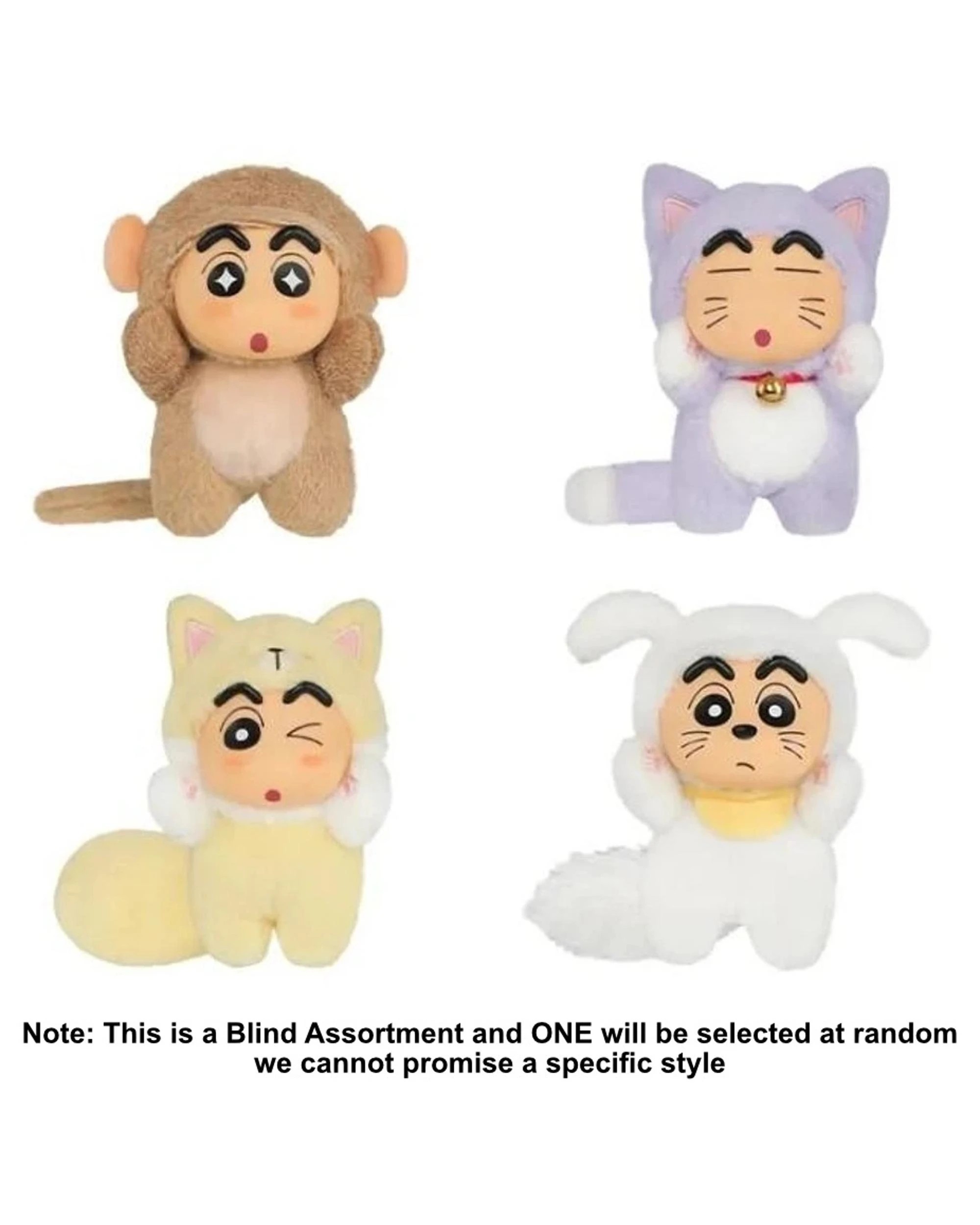 2 Crayon Shin-Chan Big Tails Series Plush Blind Box, 2 of 7