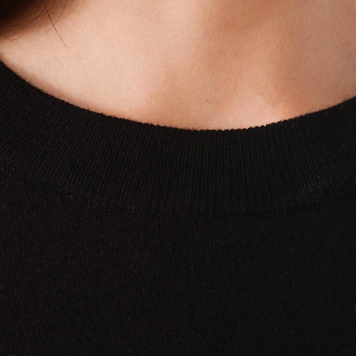 5 Crew Neck Jumper Blk Str, 5 of 6