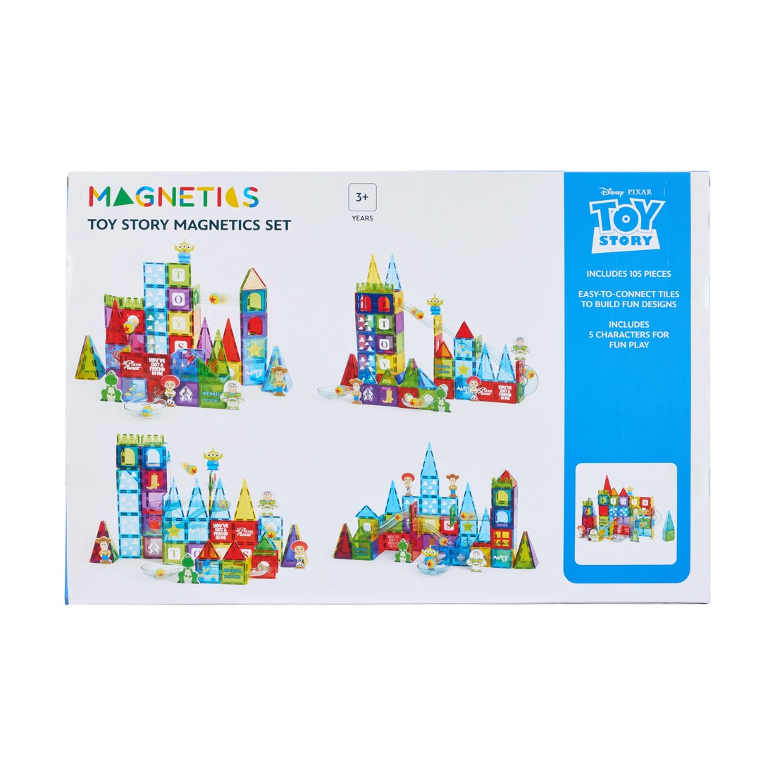7 105 Piece Disney Pixar Toy Story Magnetics Set, 7 of 7
