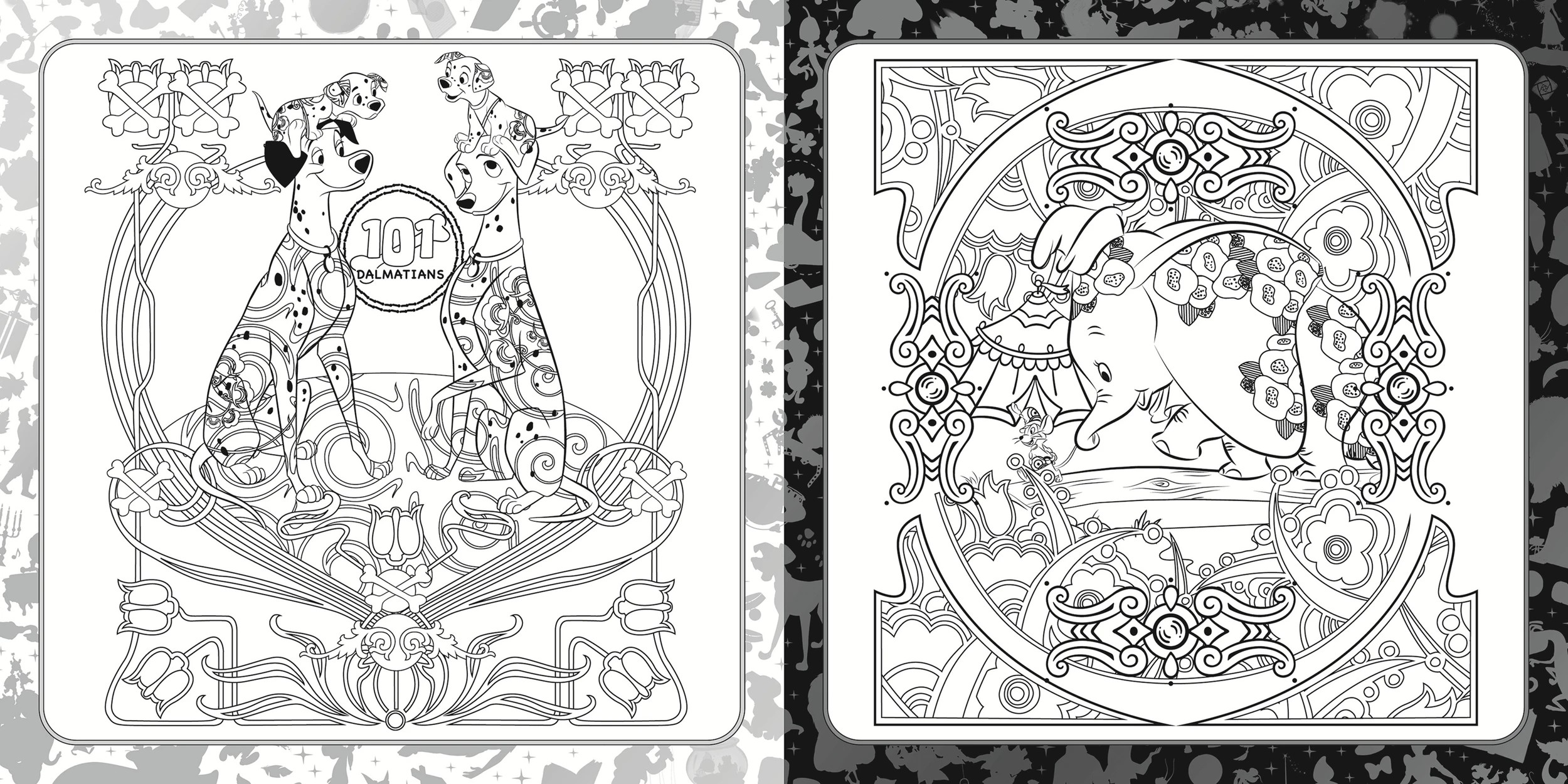 2 Disney The Shining Shimmering Splendid Collection: Adult Colouring Book and Puzzle  - Book, 2 of 6