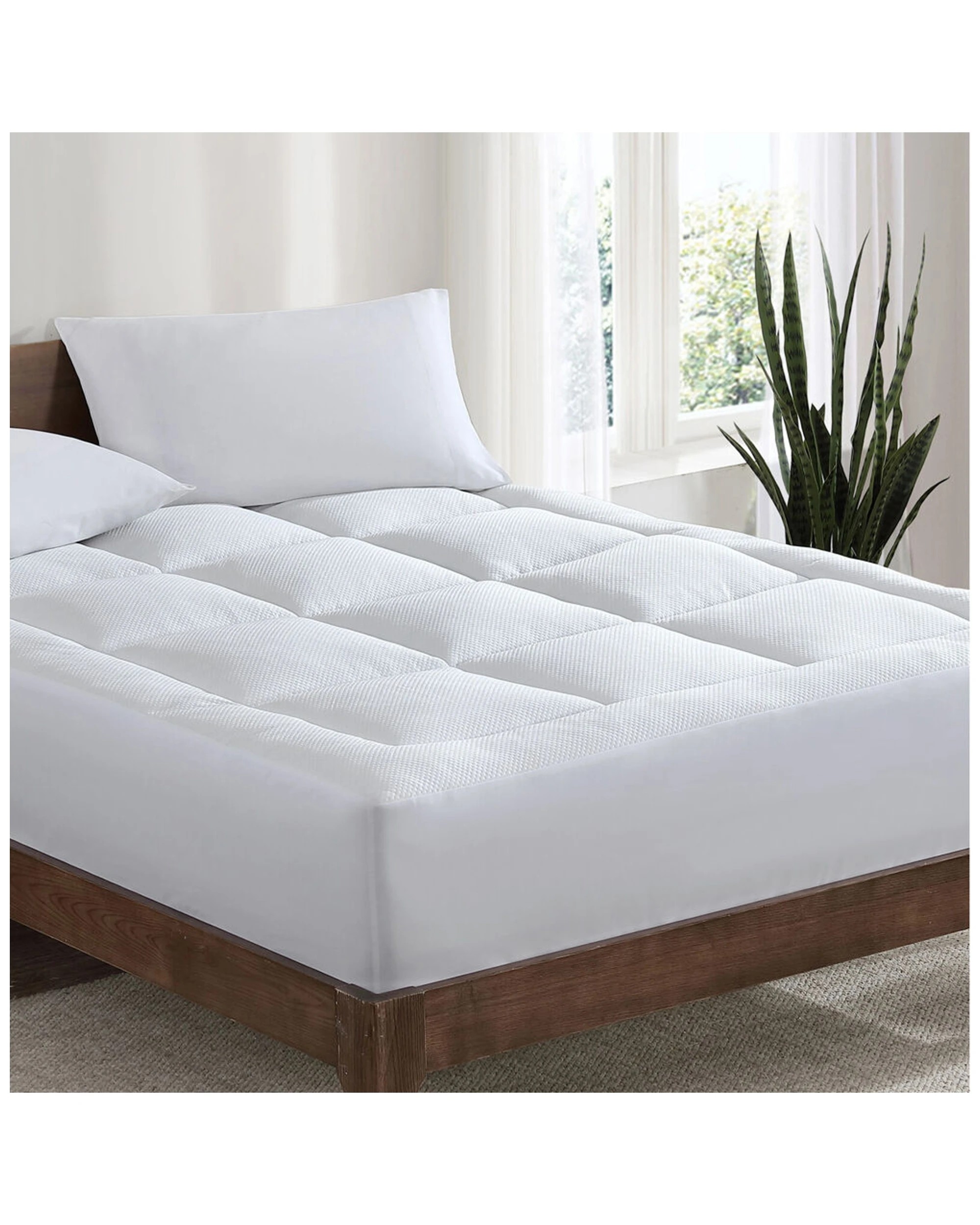 2 ARDOR Queen 1800Gsm Reversible Microfibre Mattress Topper Cooling Sherpa, 2 of 4