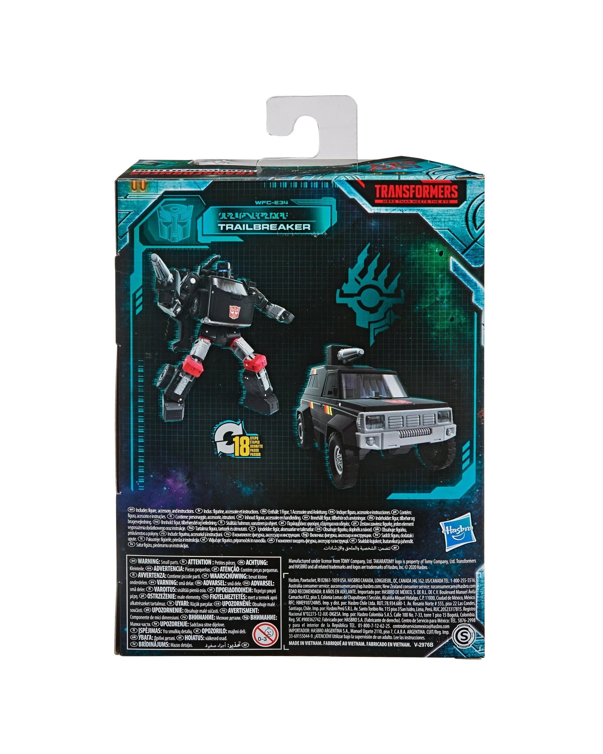 10 Transformers Generations Deluxe Class War for Cybertron Earthrise WFC-E34 Trailbreaker Action Figure, 10 of 10