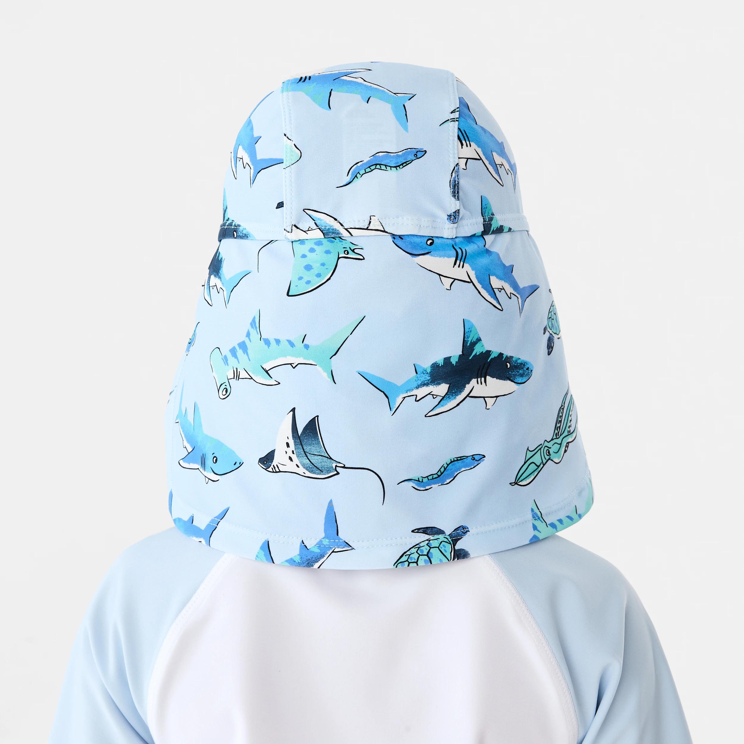 8 3 Piece Swim Set SHARK PARADE SMALL BLUE, 8 of 10