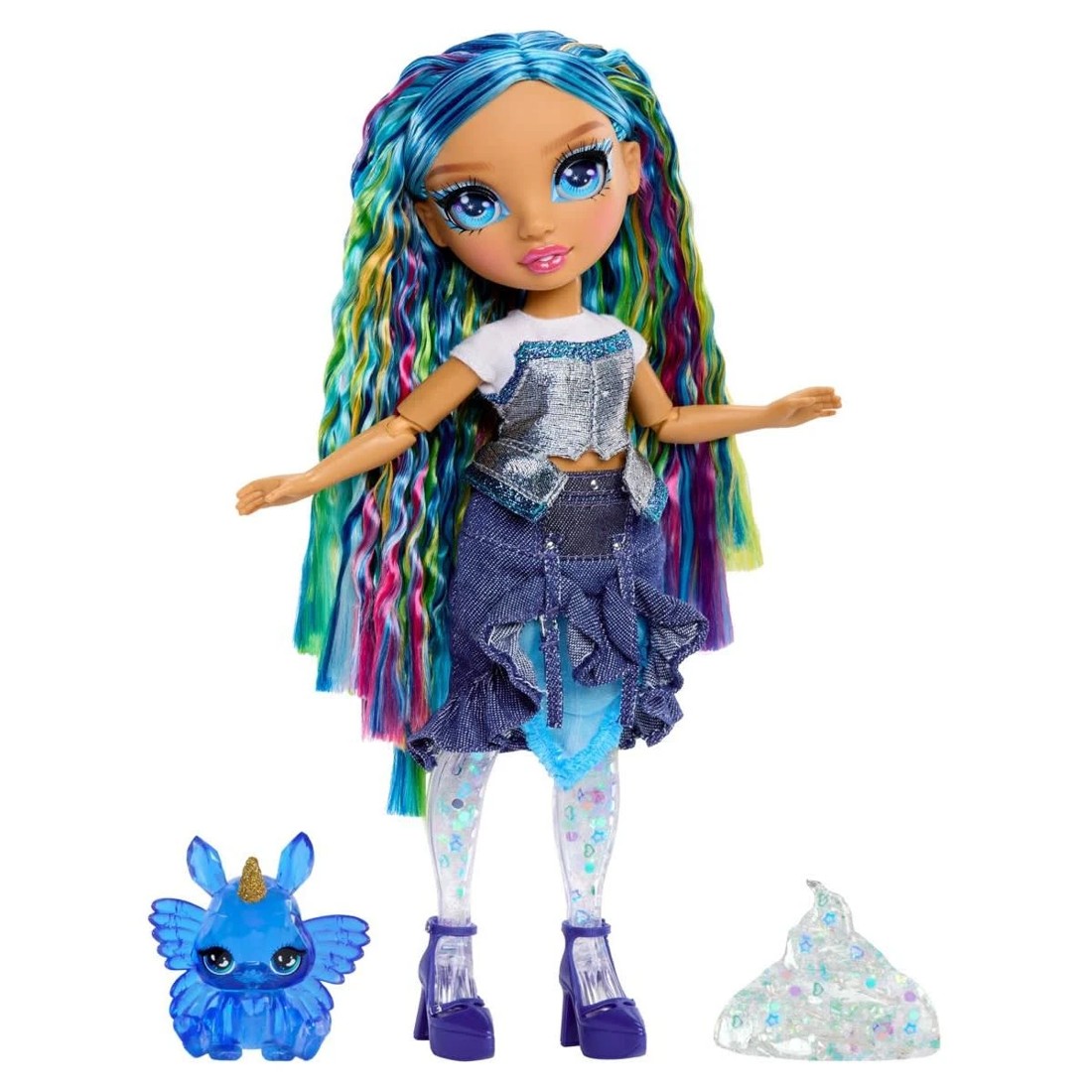 7 Rainbow High Rainbow Shimmers Fashion Doll - Skyler, 7 of 7