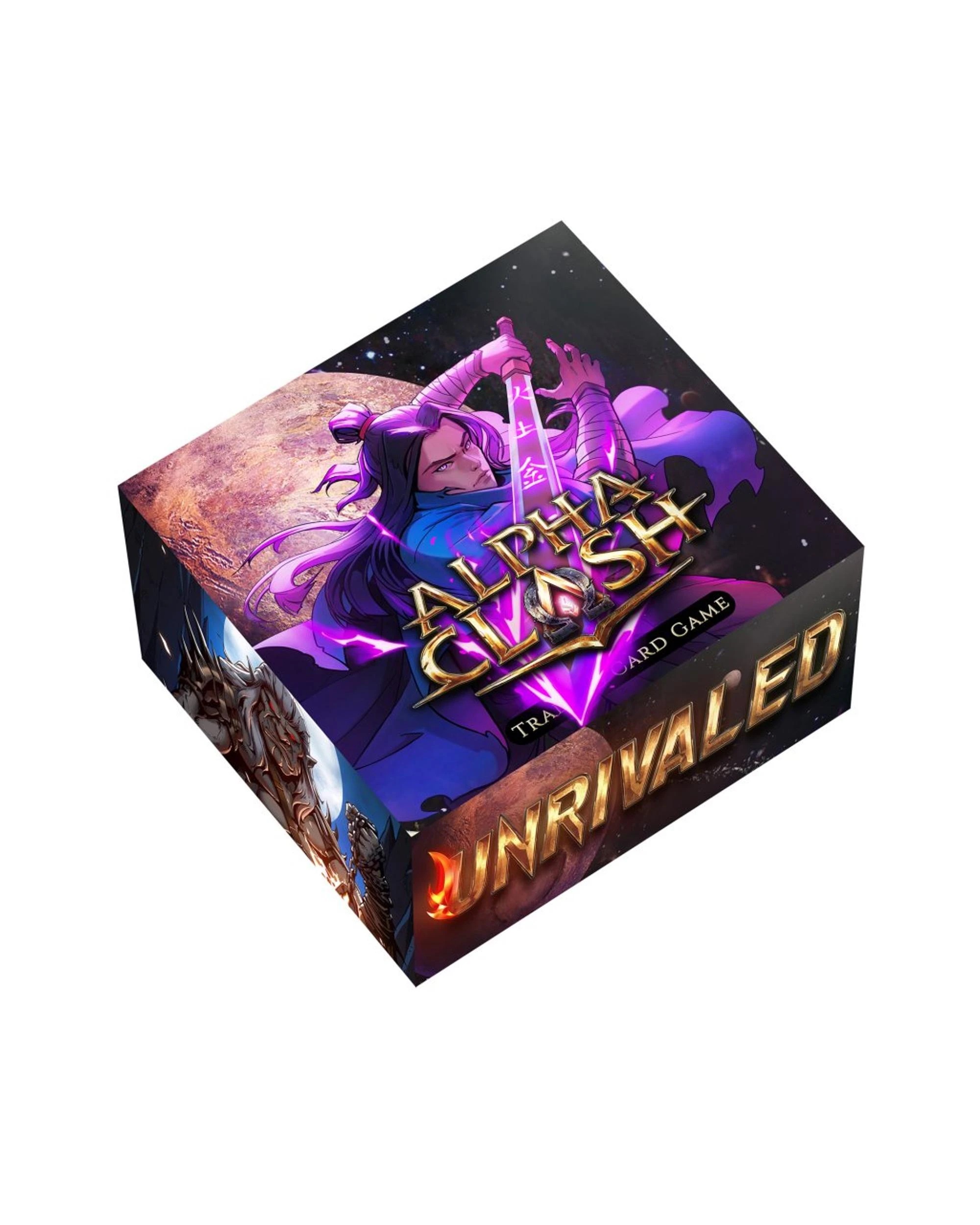 3 Alpha Clash Trading Card Game Unrivaled Booster Box, 3 of 4