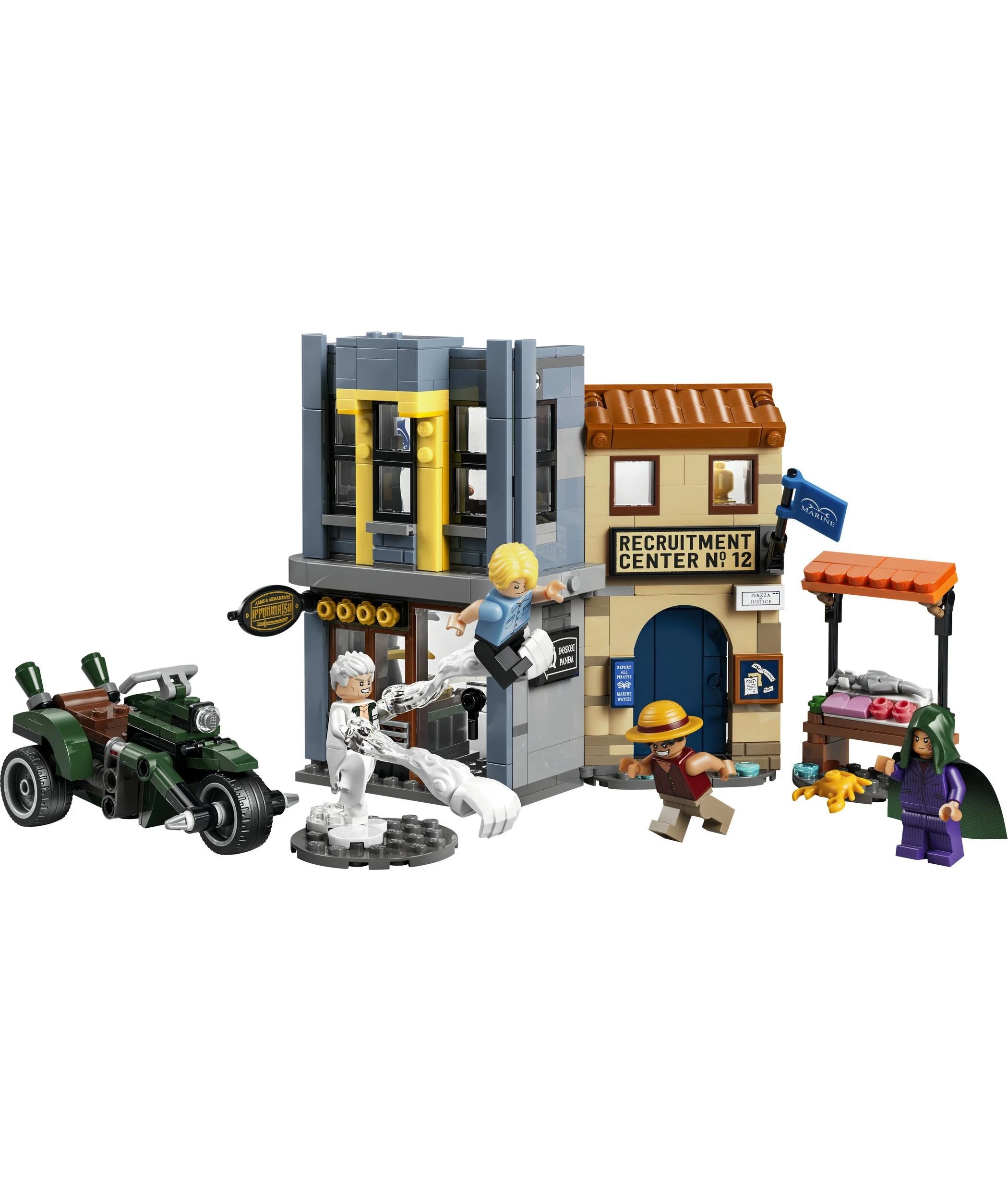 2 LEGO ONE PIECE Showdown with Captain Smoker 75642, 2 of 10