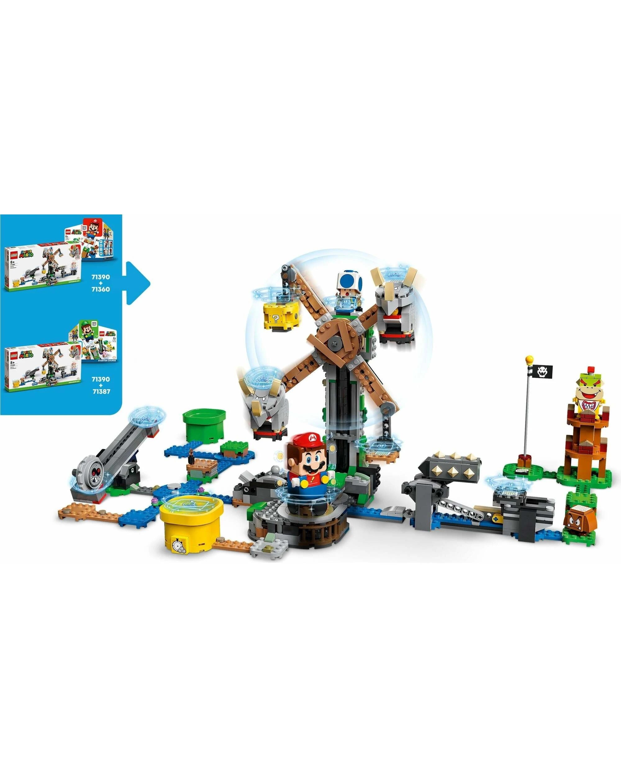 5 LEGO 71390 Reznor Knockdown Expansion Set - Super Mario, 5 of 5
