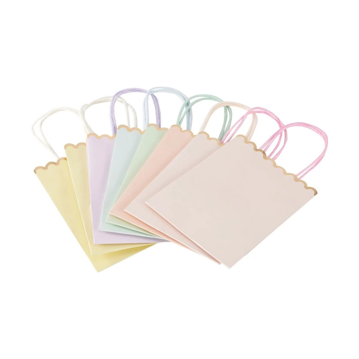 6 8 Pack Pastel Loot Bags, 6 of 7