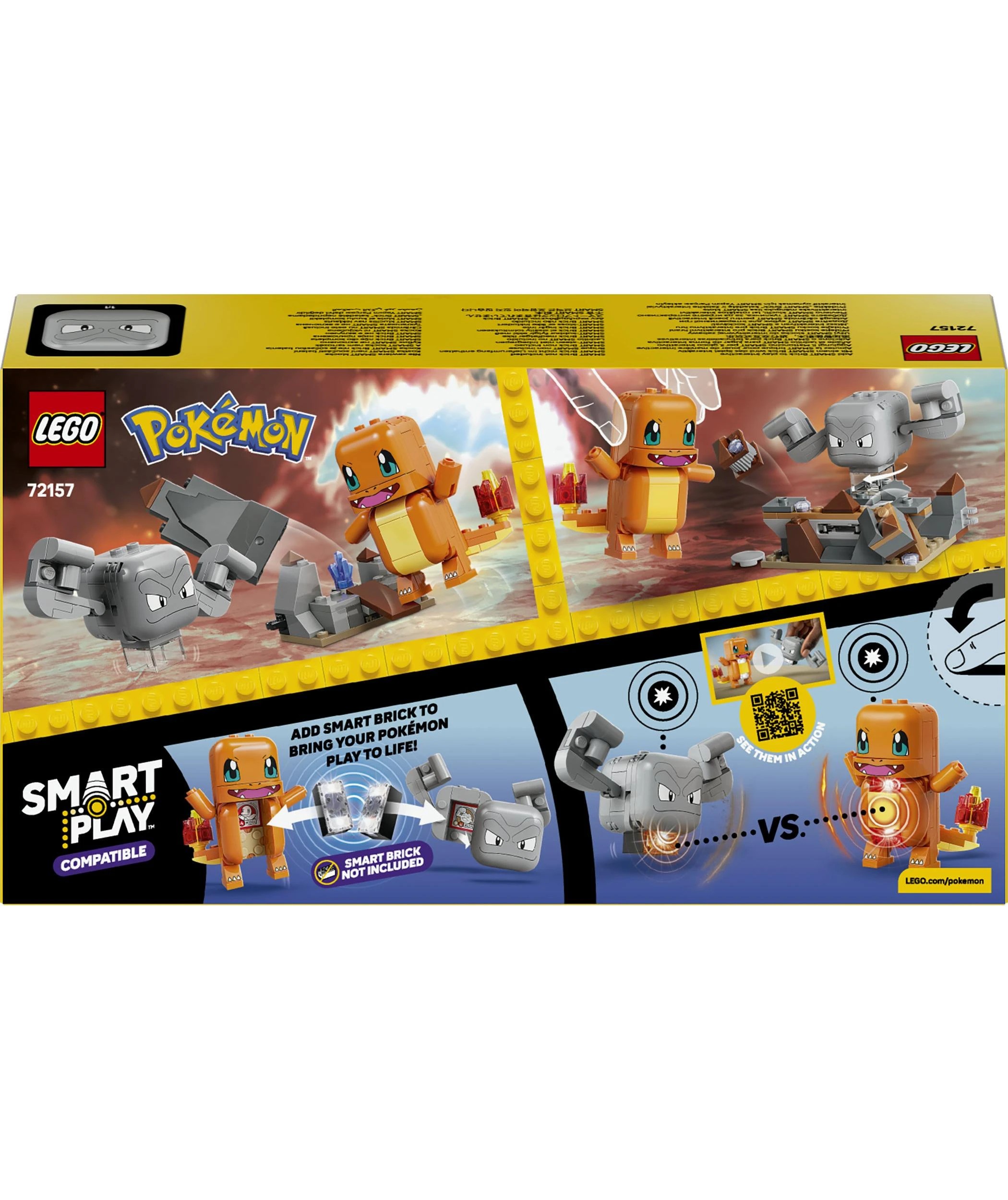 11 LEGO Pokemon SMART Play: Charmander and Geodude's Cavern Clash 72157, 11 of 11
