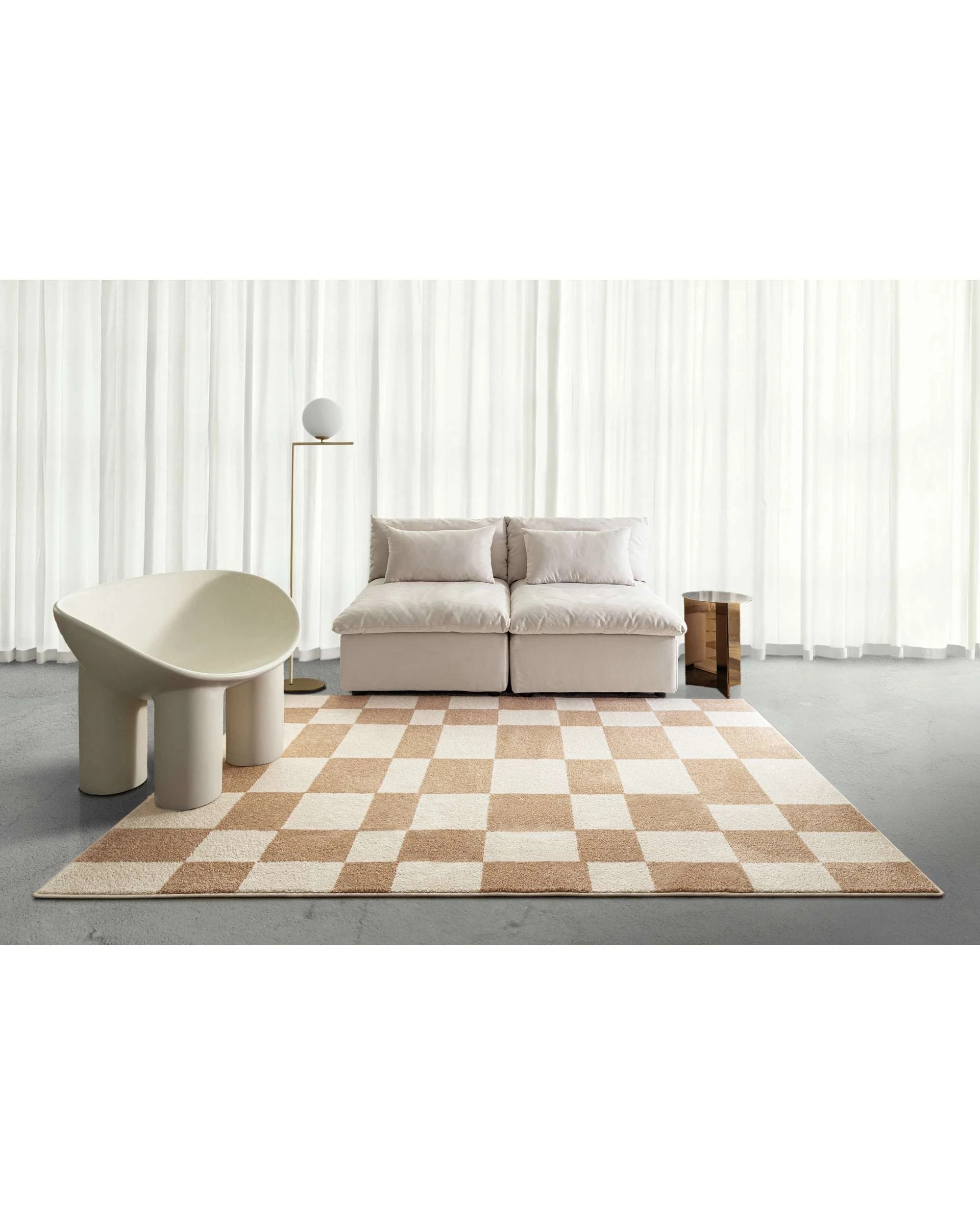 2 Loopsie Krakatoa MochaRug-400cm x 300cm - Beige, 2 of 8