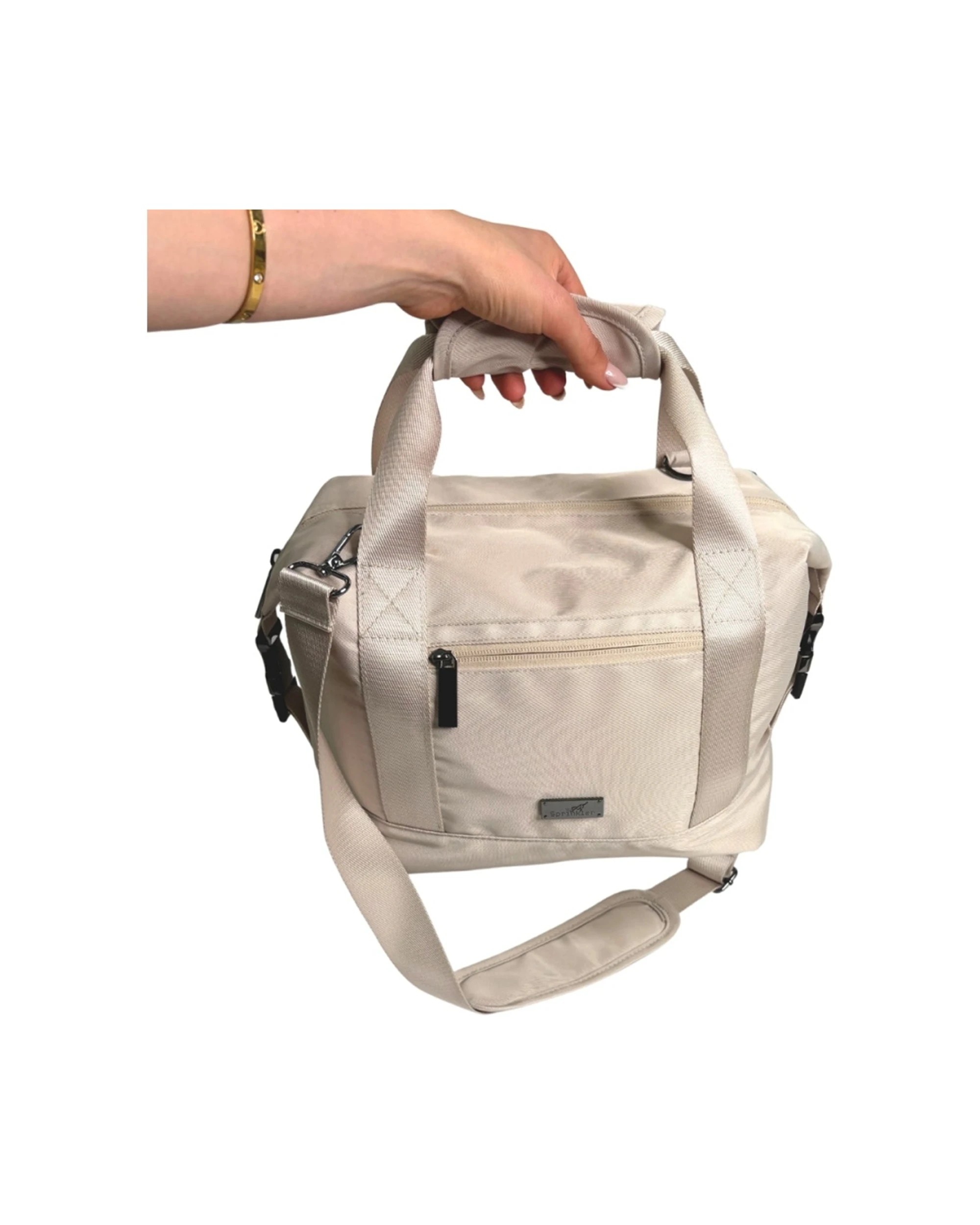 3 Sprinkler Daisy Adjustable Cooler Bag Insulated 12L Capacity Practical Morn - Grey, 3 of 3