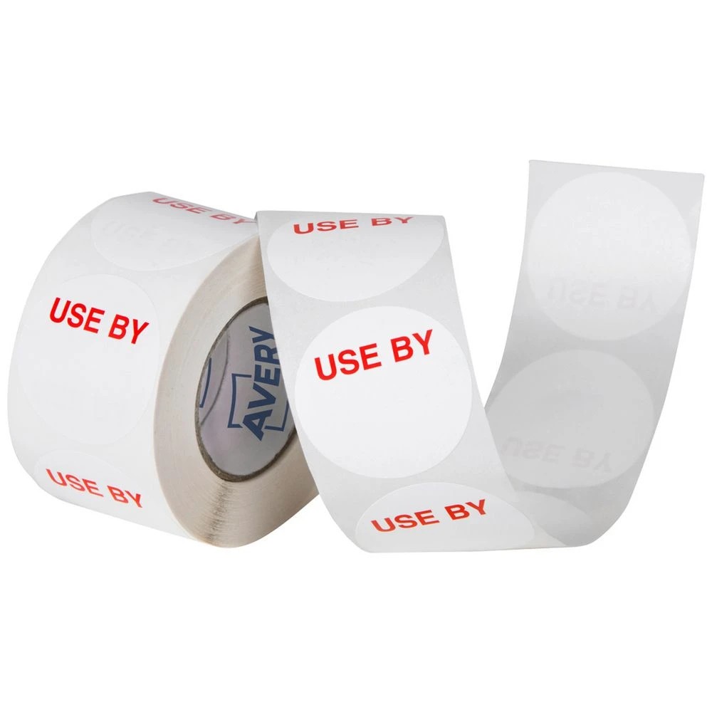 1 Avery Use By Labels 500 Pack, 1 of 2