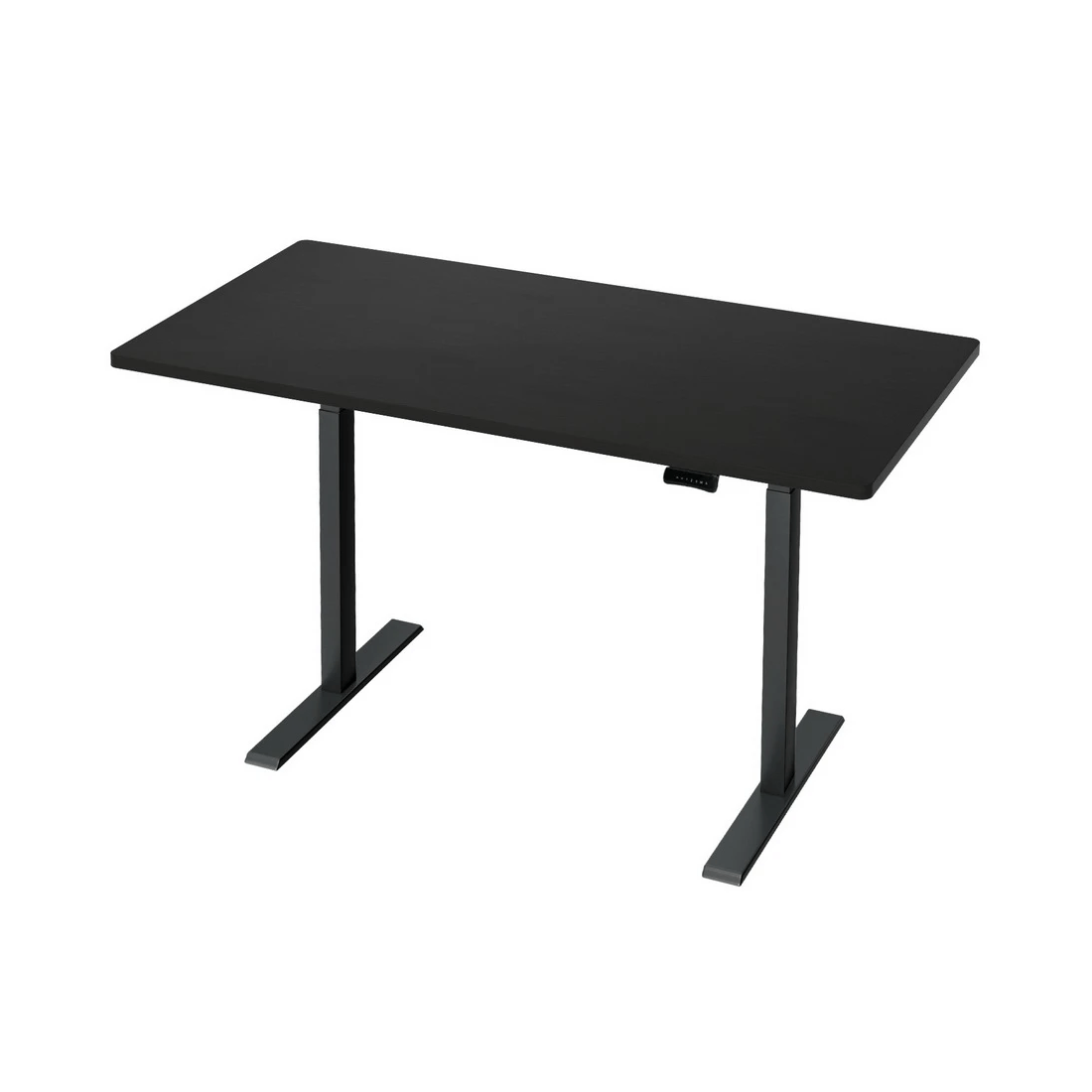 1 Artiss Standing Desk Motorised Dual Motor 140CM - Black, 1 of 6