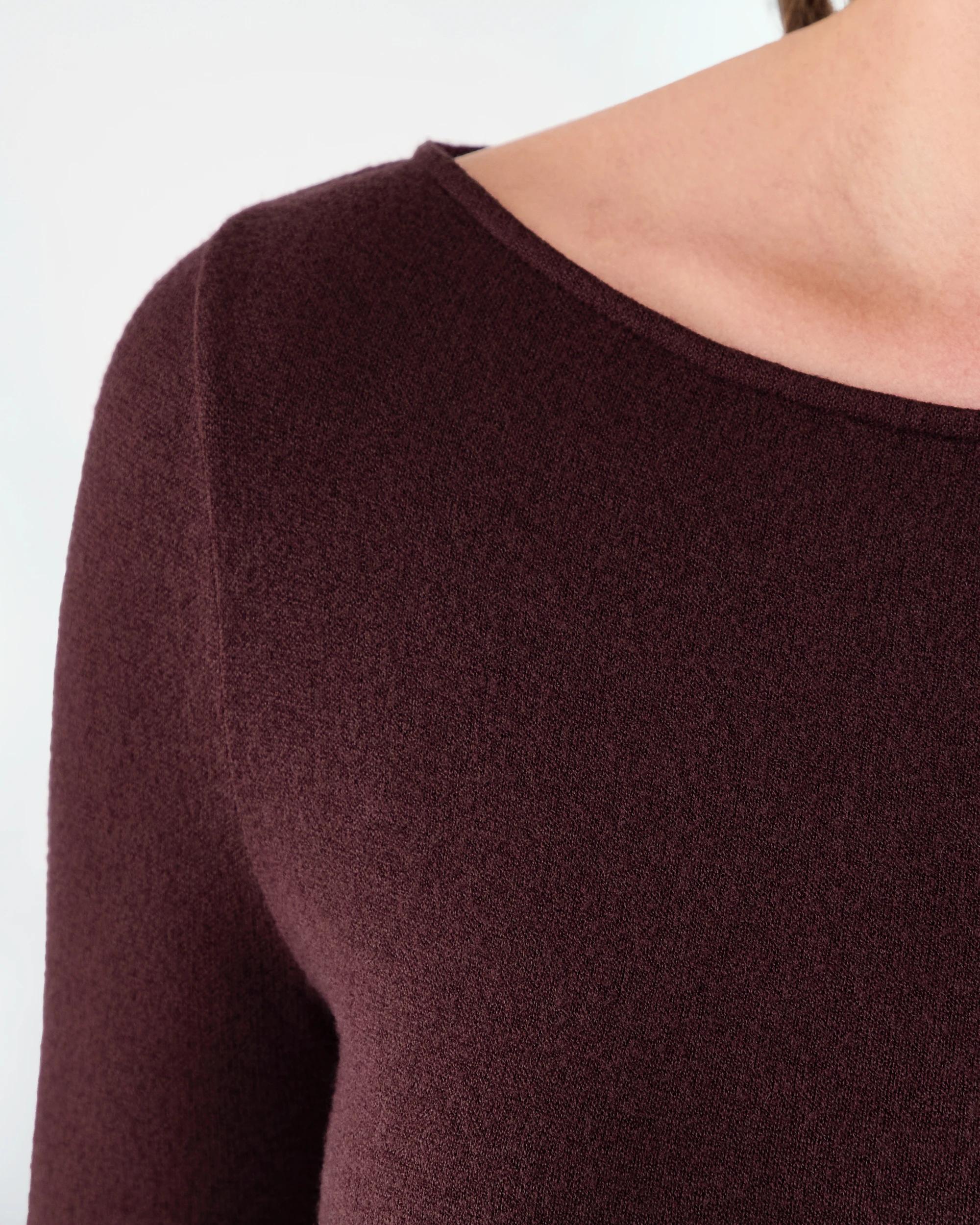 4 Long Sleeve Buckle Detail Top Fudge, 4 of 5