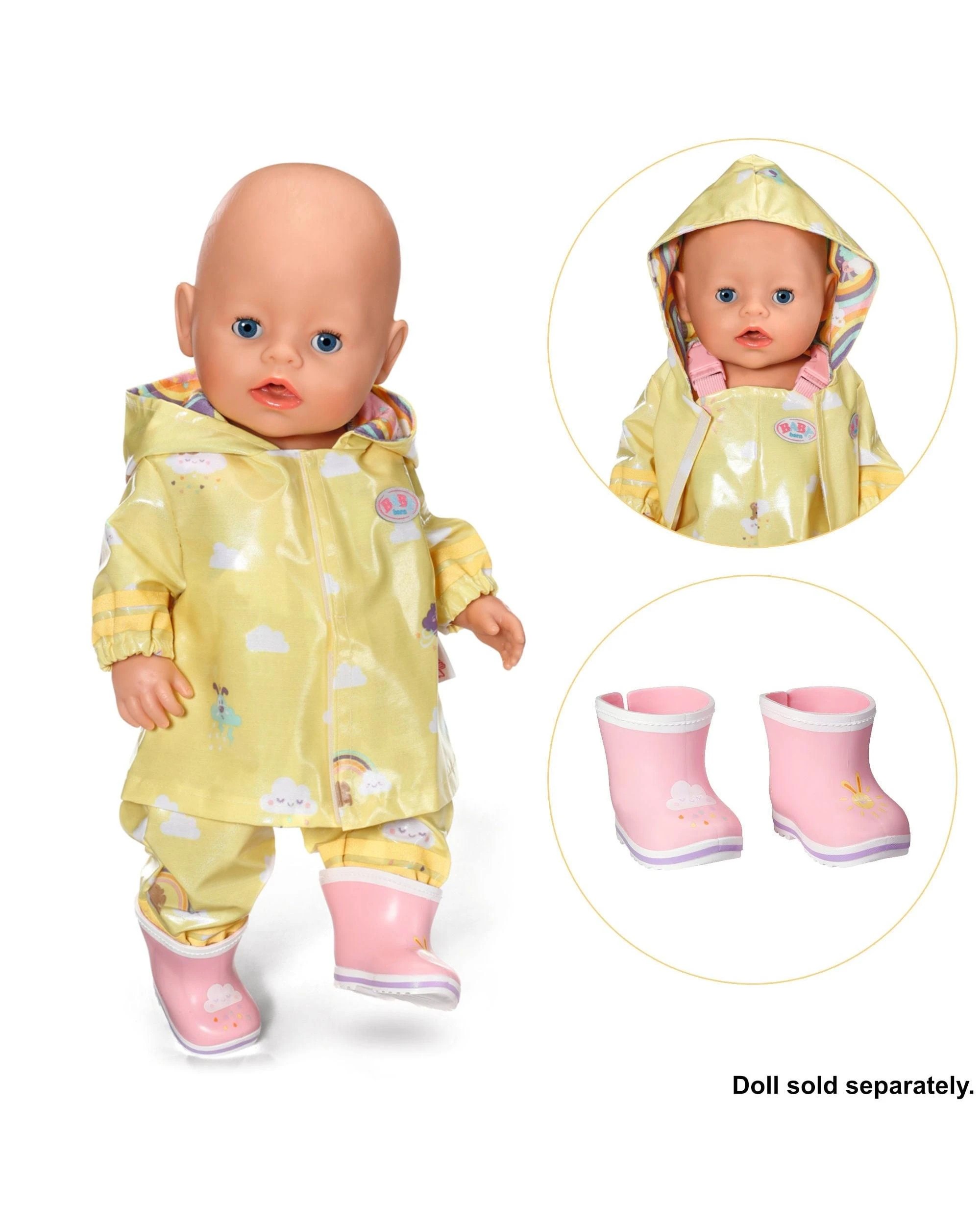 2 Baby Born Rain Outfit for 43cm Dolls, 2 of 5