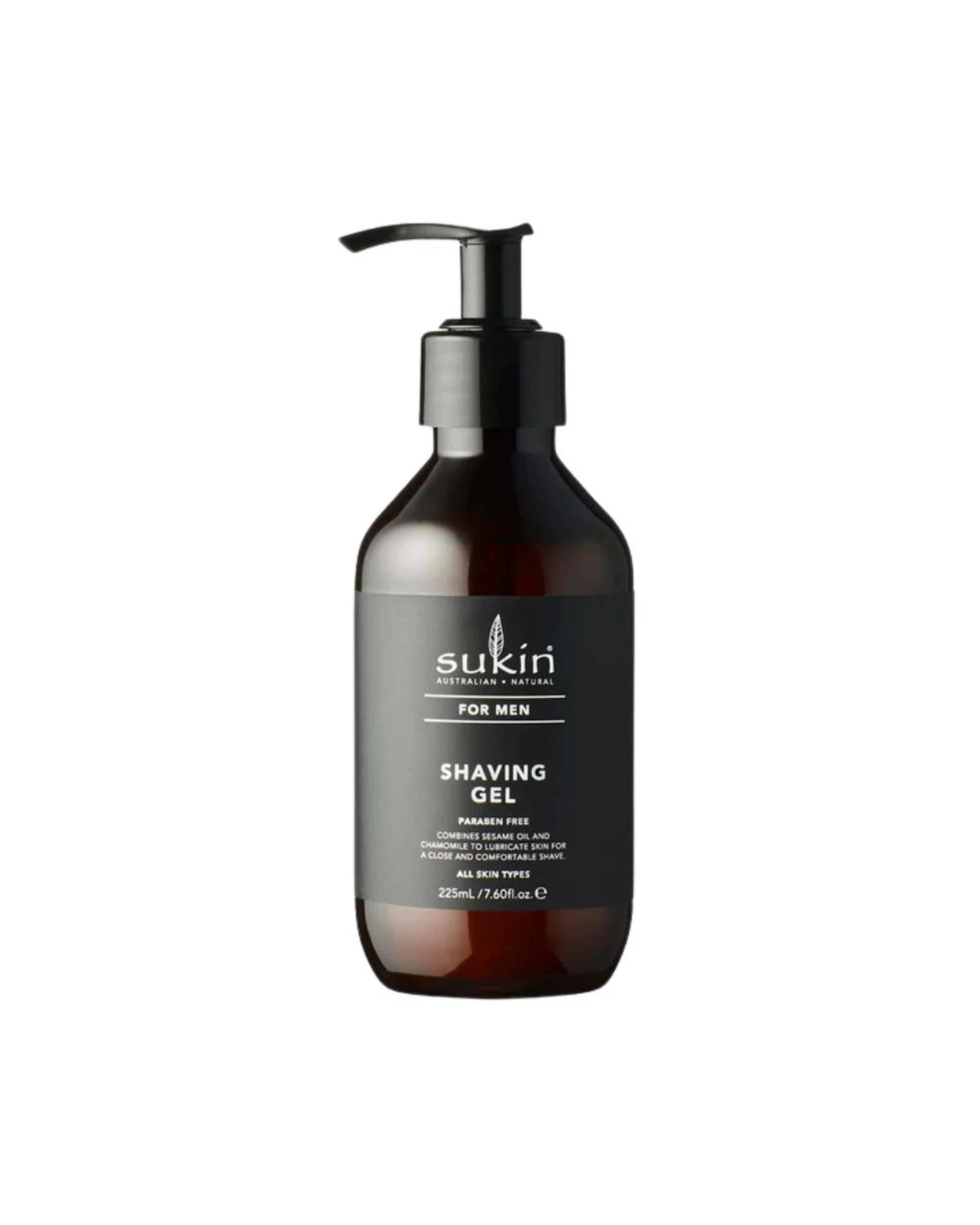 2 3 x Sukin For Men Shave Gel 225mL, 2 of 2