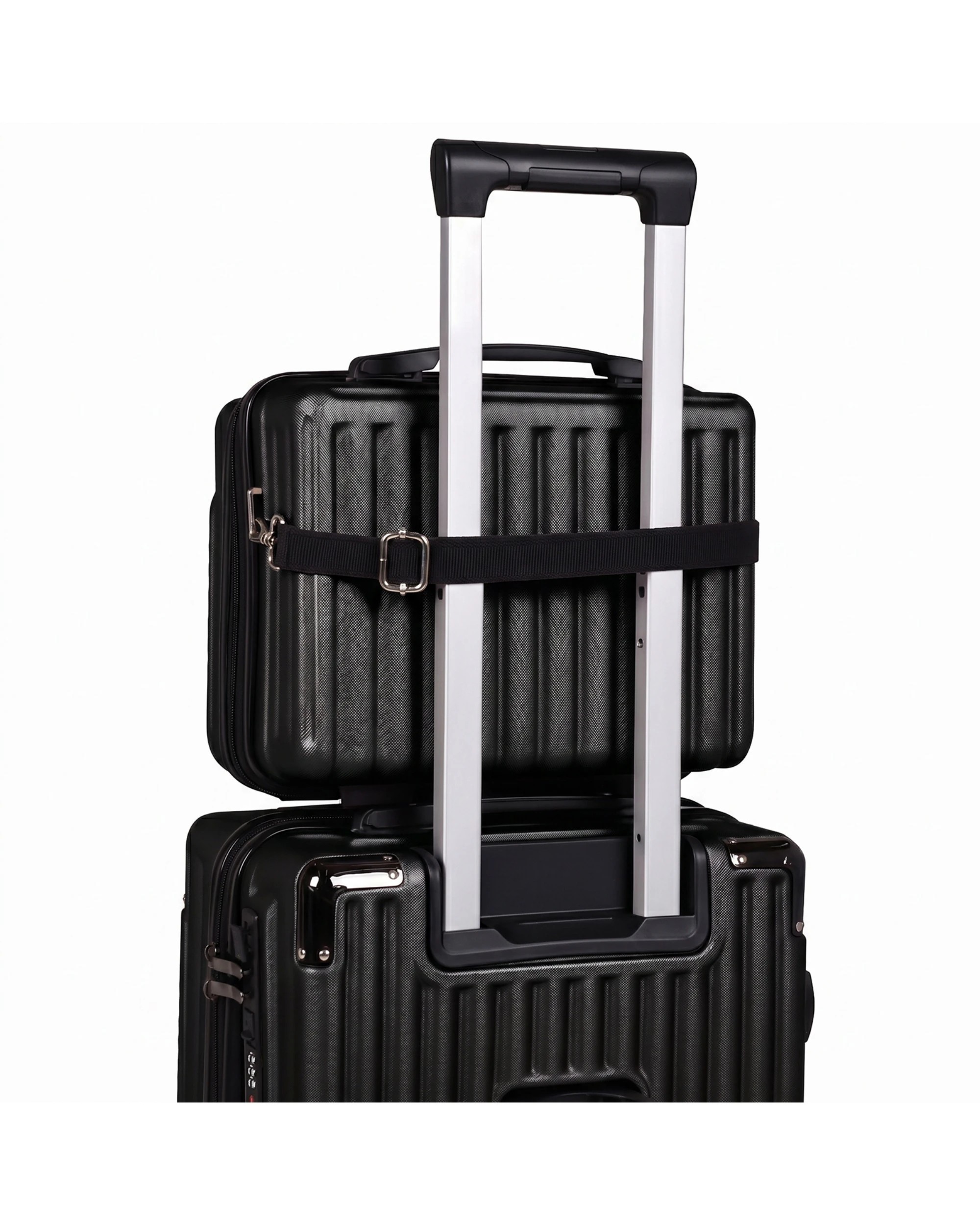 3 Advwin 2 Pcs Luggage Sets 20inch 14Inch - Black, 3 of 7