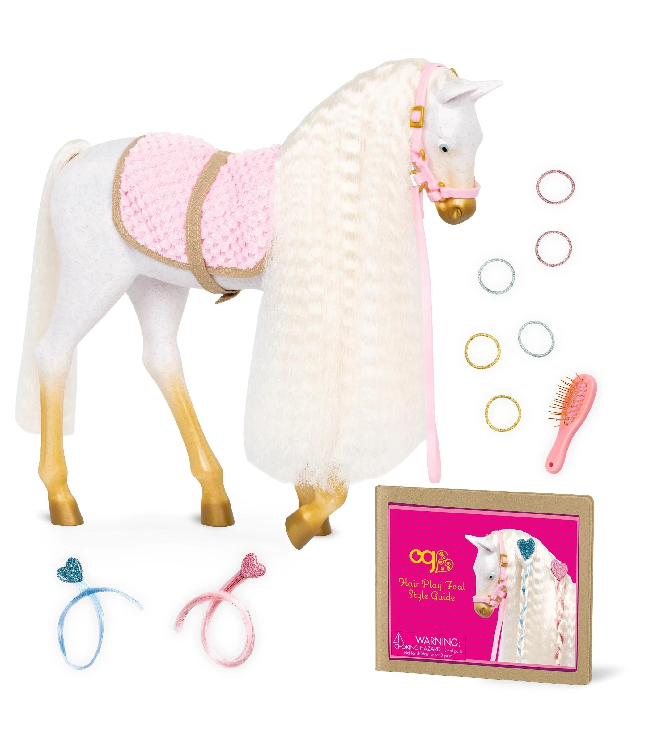 1 Our Generation Andalusian Hair Play Foal - Multi, 1 of 5