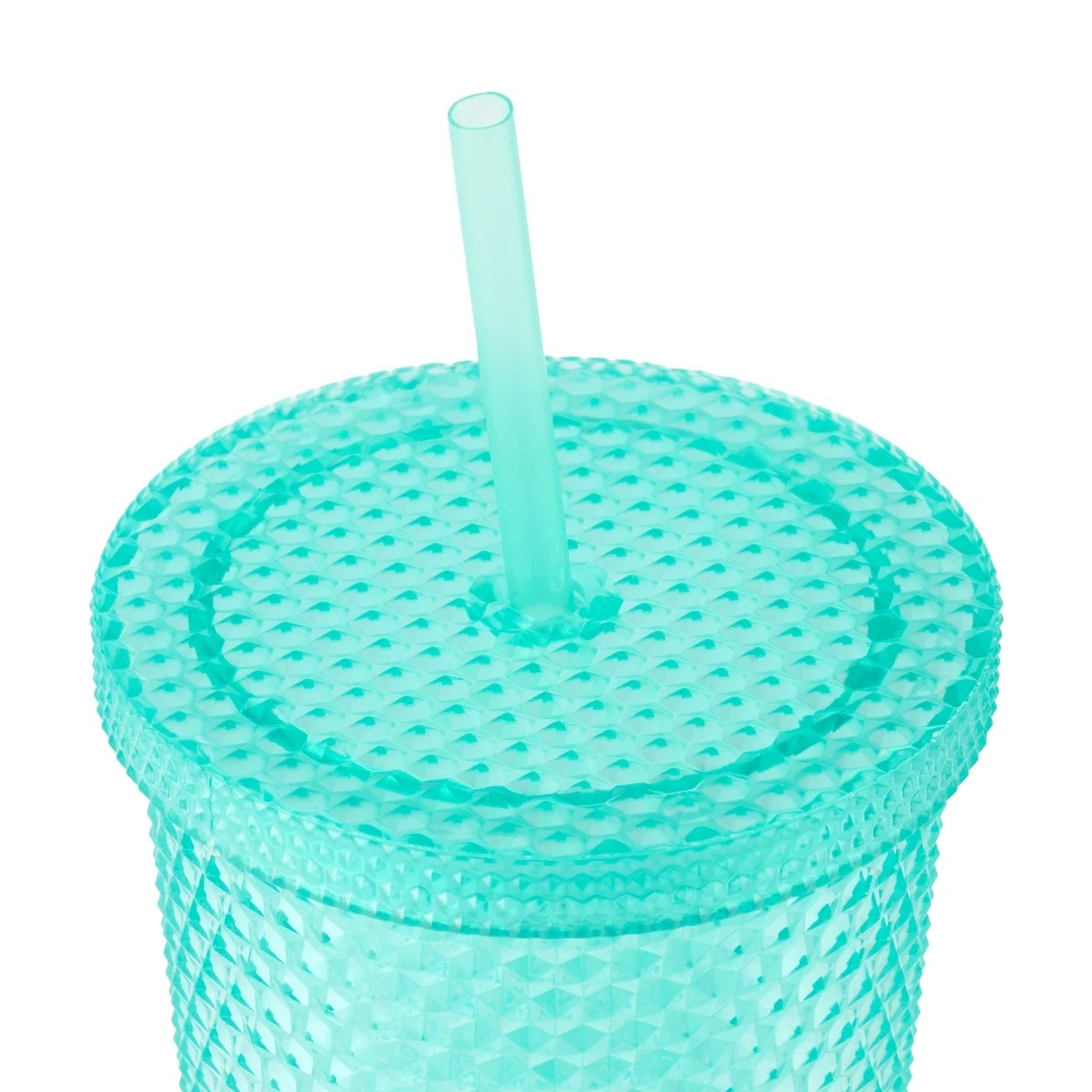 4 Aqua Textured Smoothie Tumbler, 4 of 9