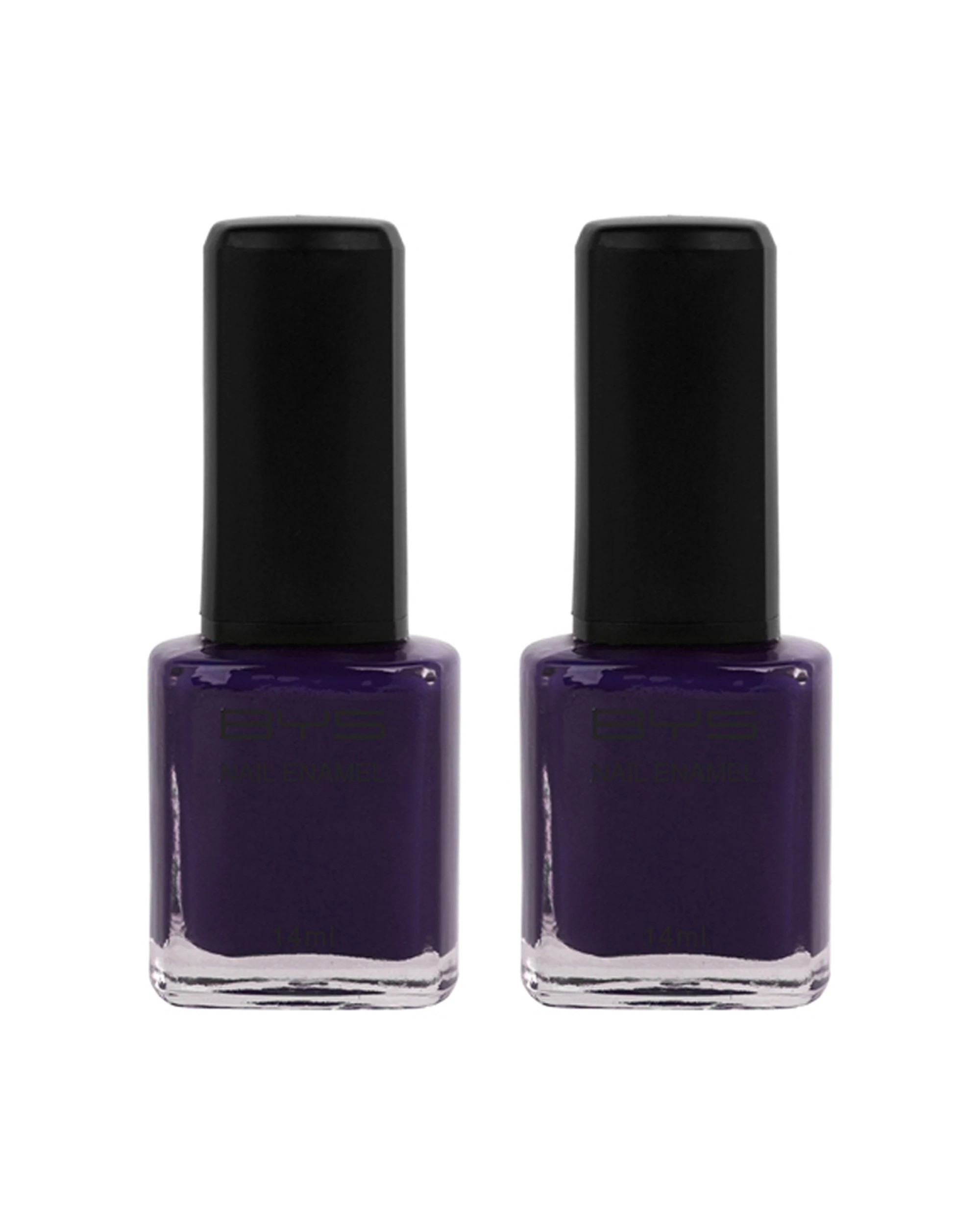 1 BYS 2PK BYS Reign Supreme Nail Polish Long Wearing Chip Resistant 14ml - Purple, 1 of 1