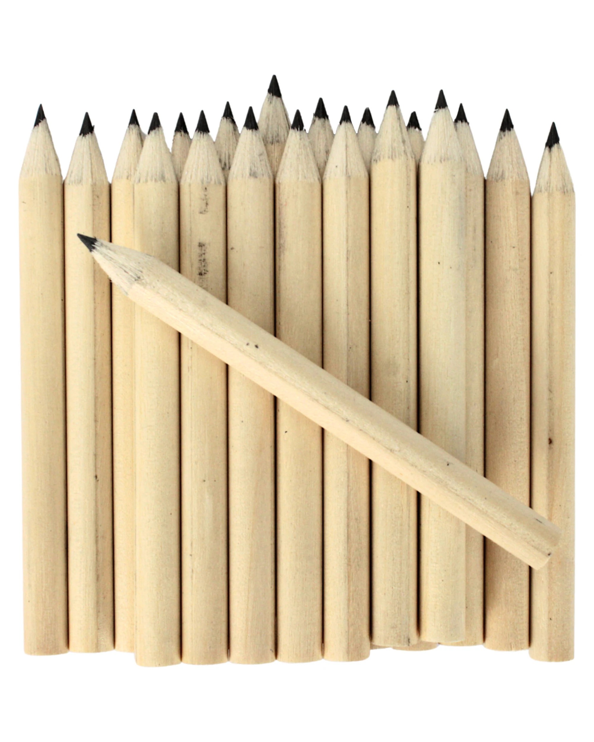 1 Party Maker Mini Lead Pencils Value Pack of 20 - Natural, 1 of 2
