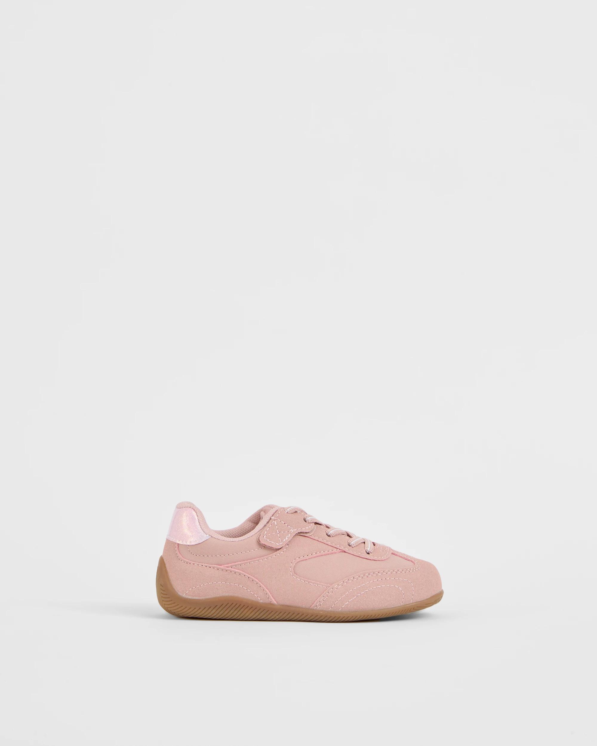 1 Target Kids Low Profile Retro Sneaker PINK, 1 of 4
