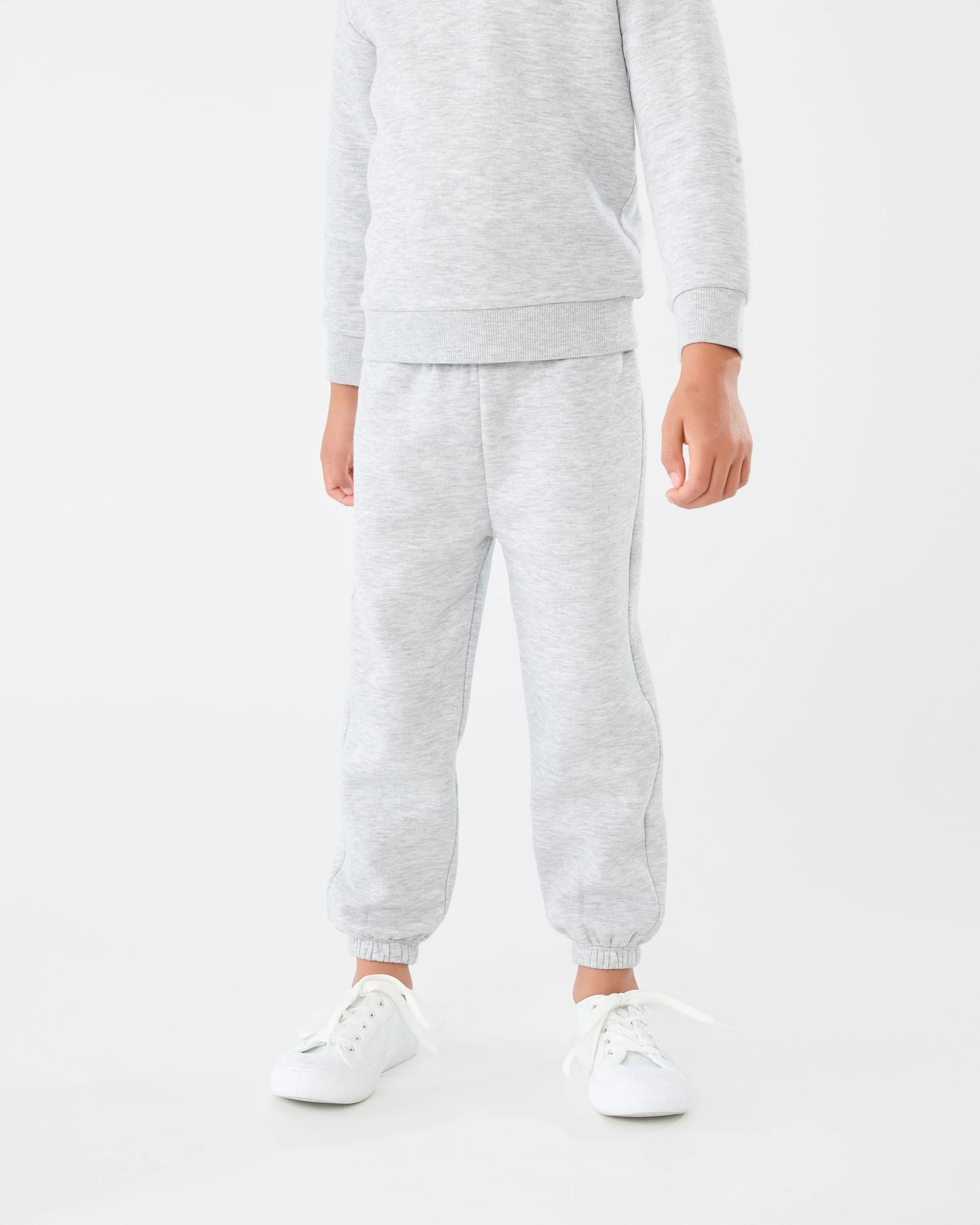 1 Basic Trackpants Slvr Marle, 1 of 5