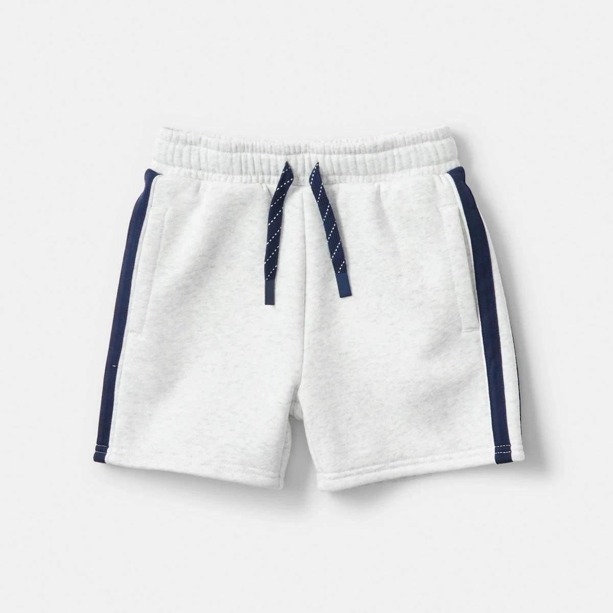 8 Stripe Knit Shorts Wht Marle, 8 of 9