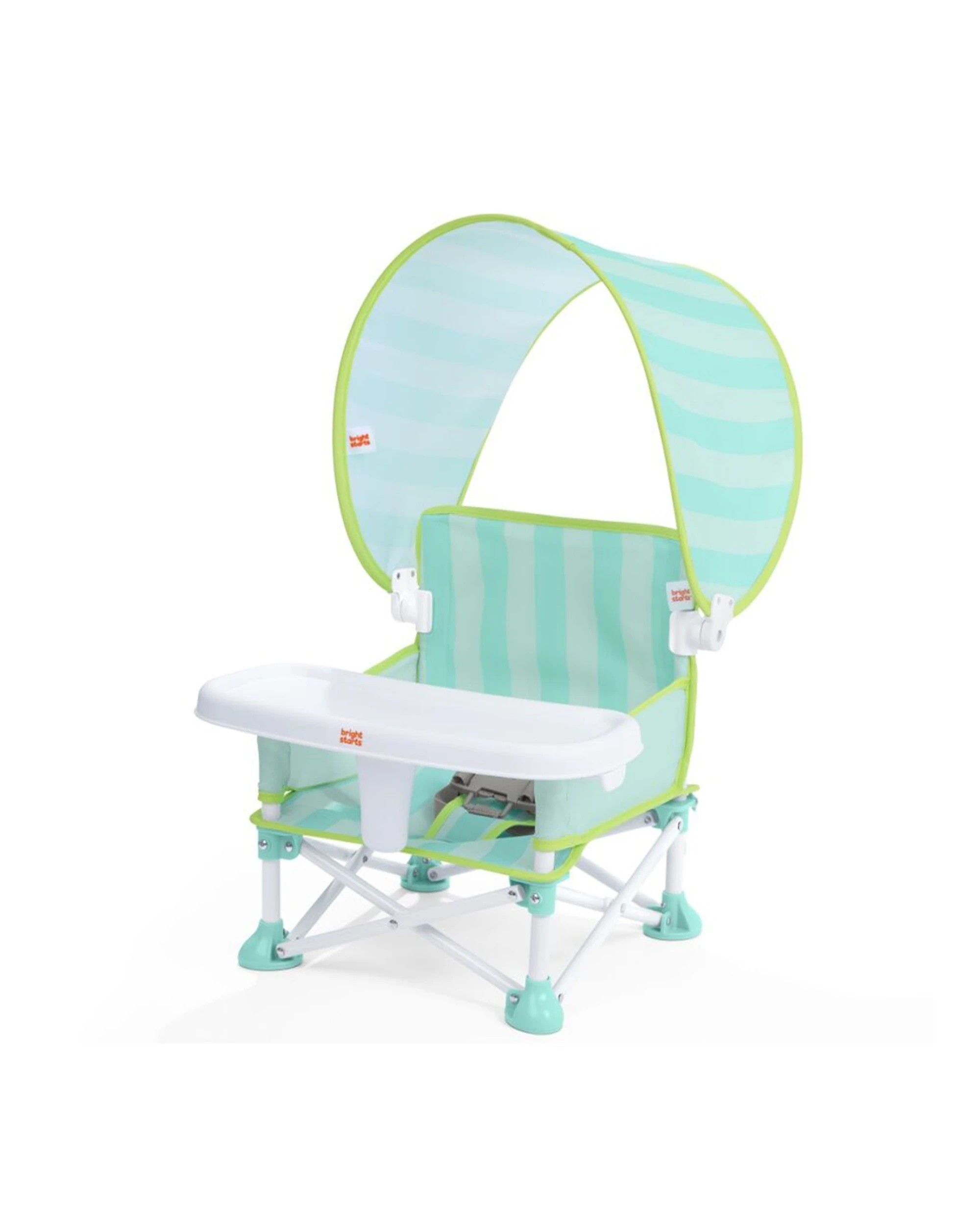 1 Bright Starts Pop N Sit Cabana Travel Booster High Chair 6-36 Months Canopy - Multi, 1 of 6