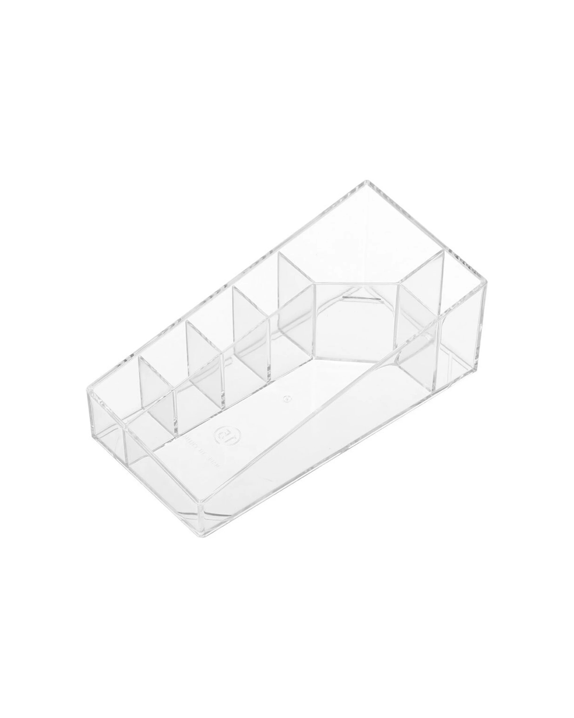 2 Boxsweden Crystal 7 Section Micro Station 5PK Stacking Storage Cosmetic Box
 - plain, 2 of 4
